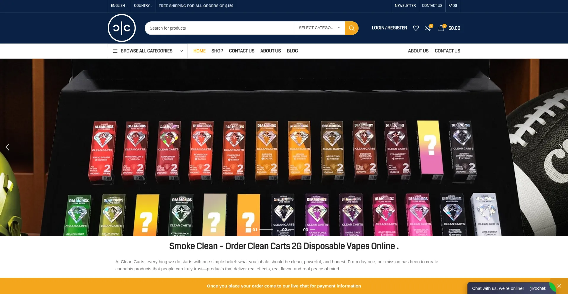 Originalcleancarts.com