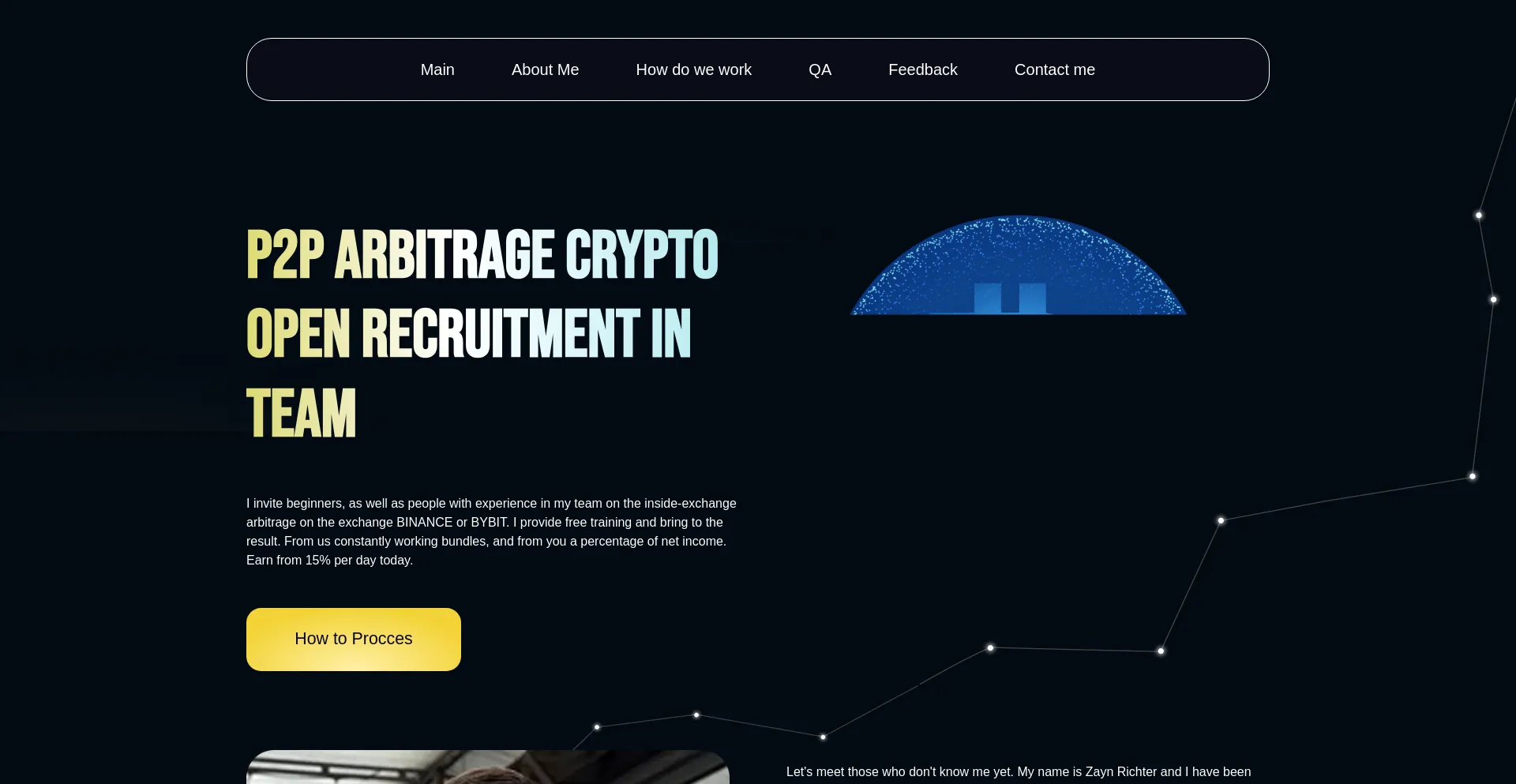 Website screenshot of Oscarbot.site