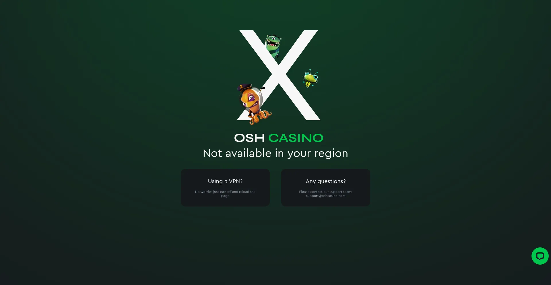 Ist Oshcasino.com sicher und vertrauenswürdig?