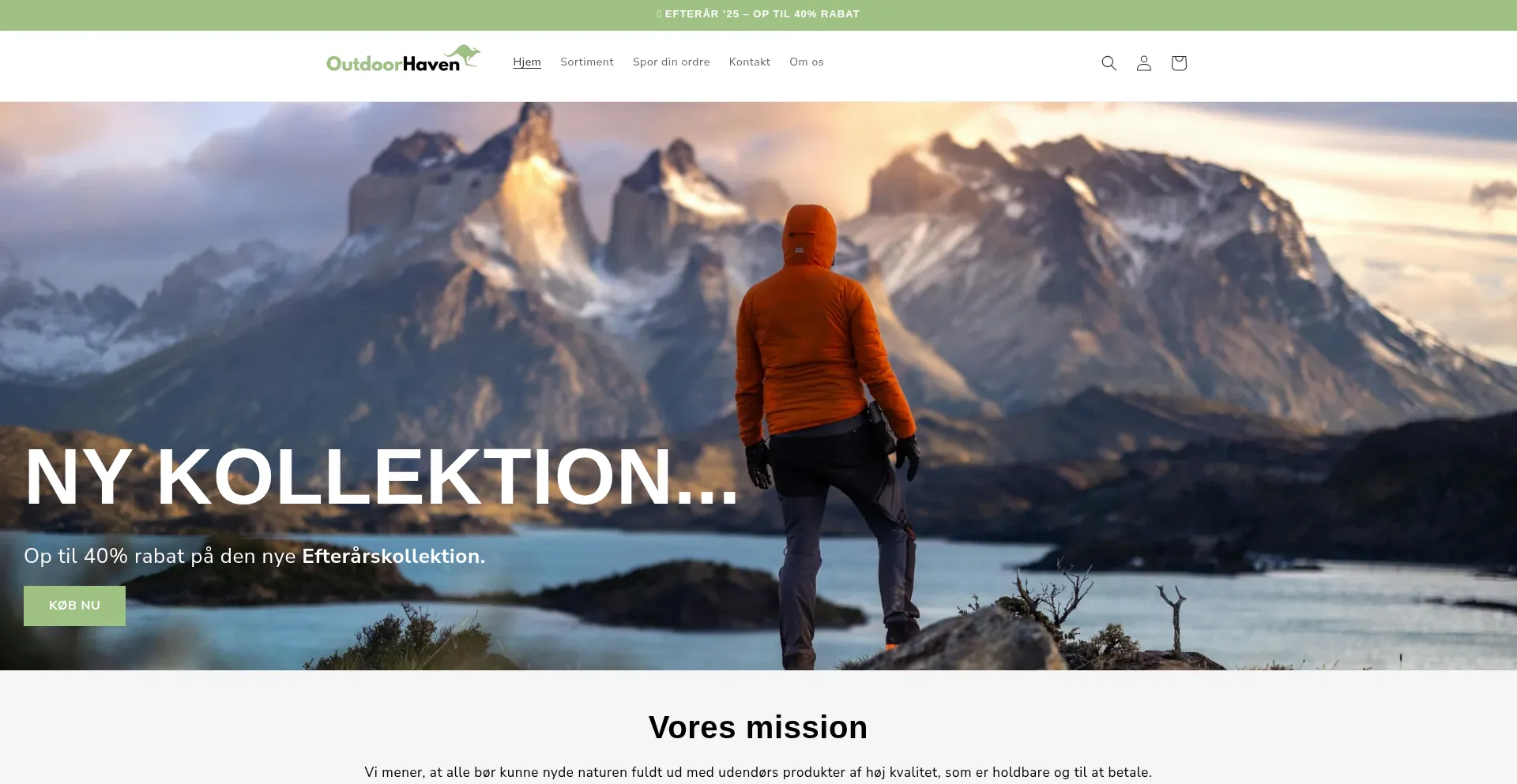 Ist Outdoorhaven.dk sicher und vertrauenswürdig?