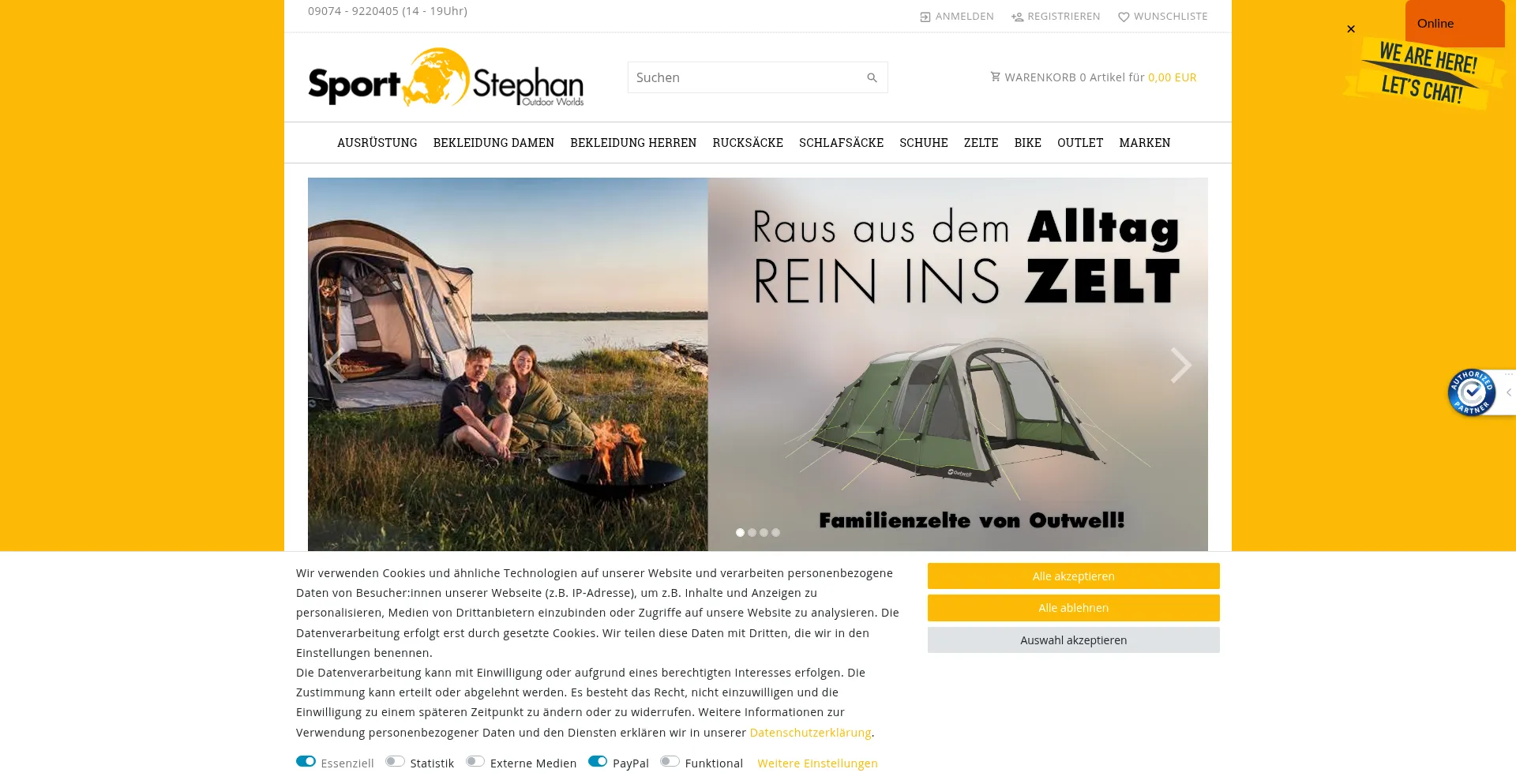Ist Outdoorworlds.de sicher und vertrauenswürdig?
