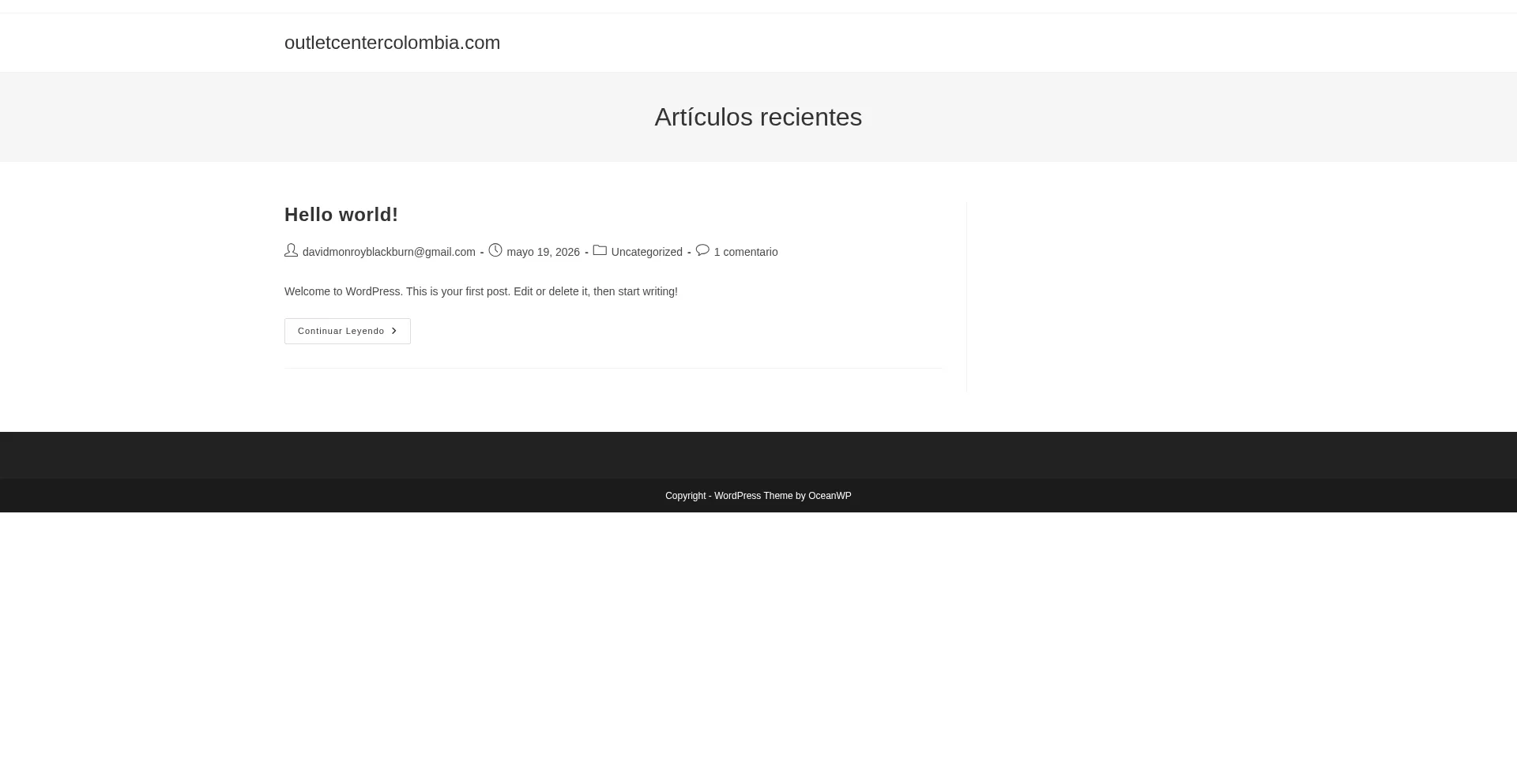 Outletcentercolombia.com