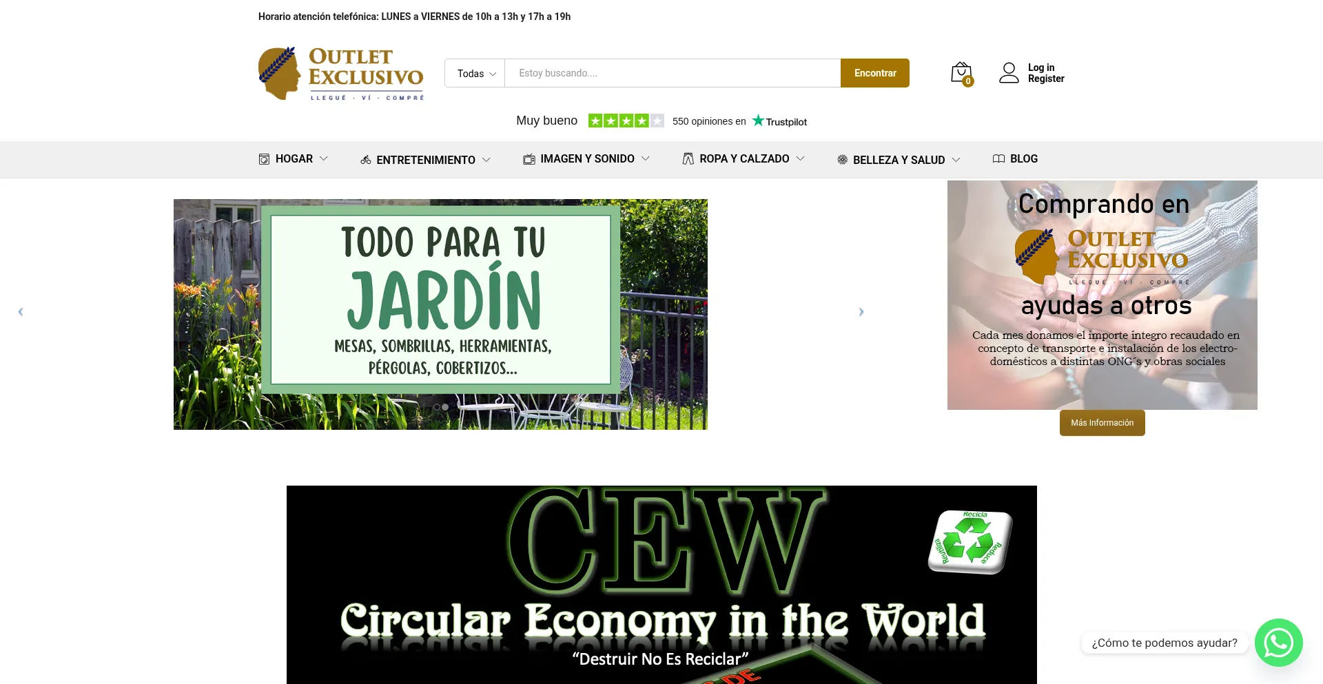 Outletexclusivo.es Screenshot