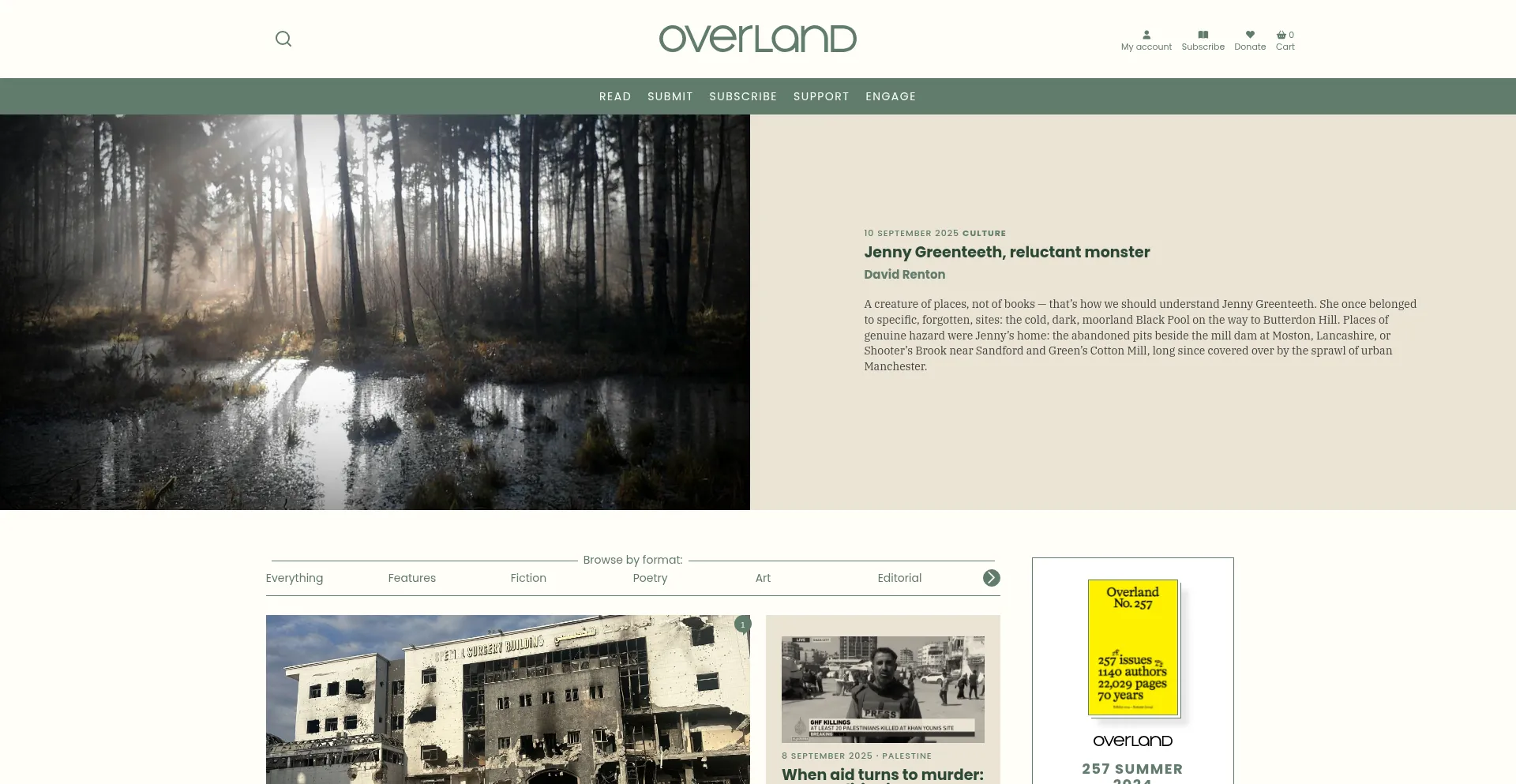 Ist Overland.org.au sicher und vertrauenswürdig?