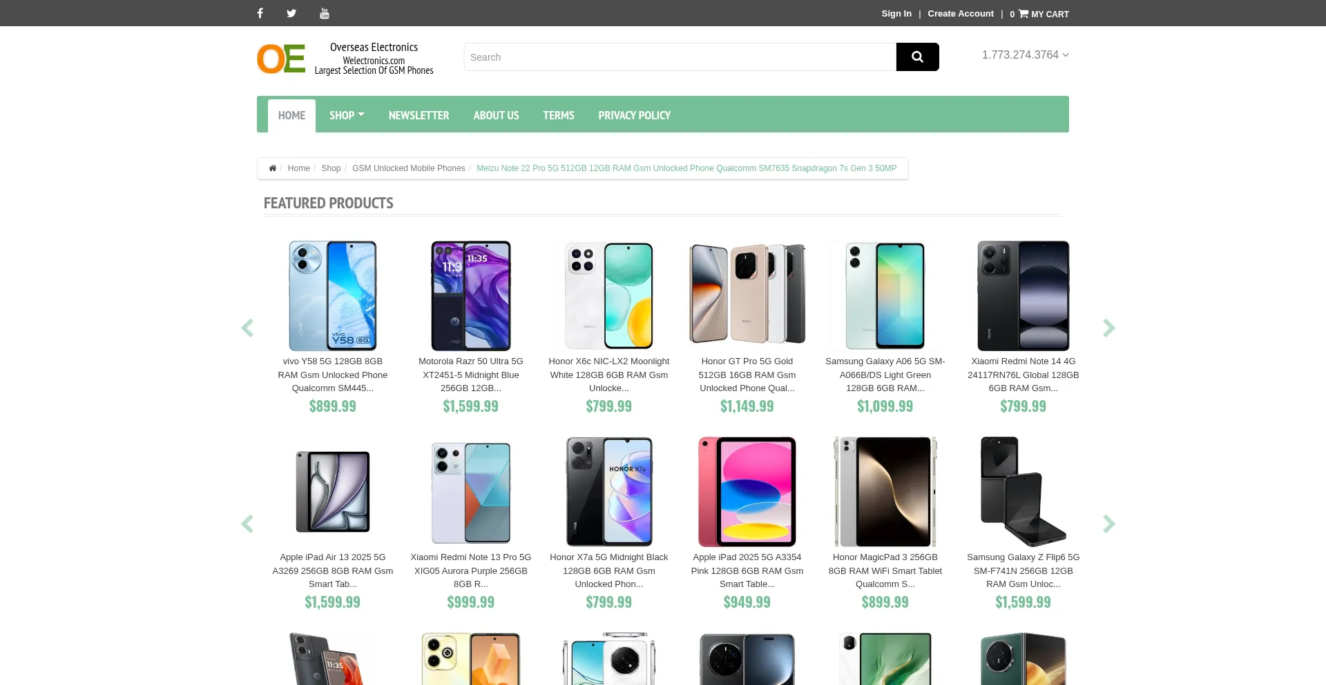 Ist Overseaselectronics.com sicher und vertrauenswürdig?