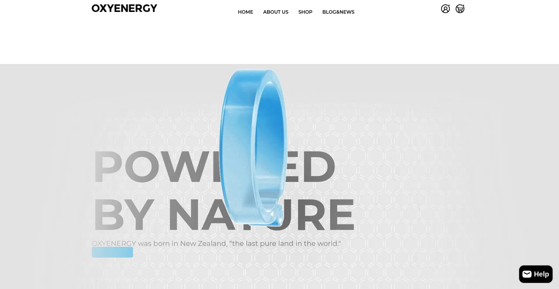 Website screenshot of Oxyenergy-my.com