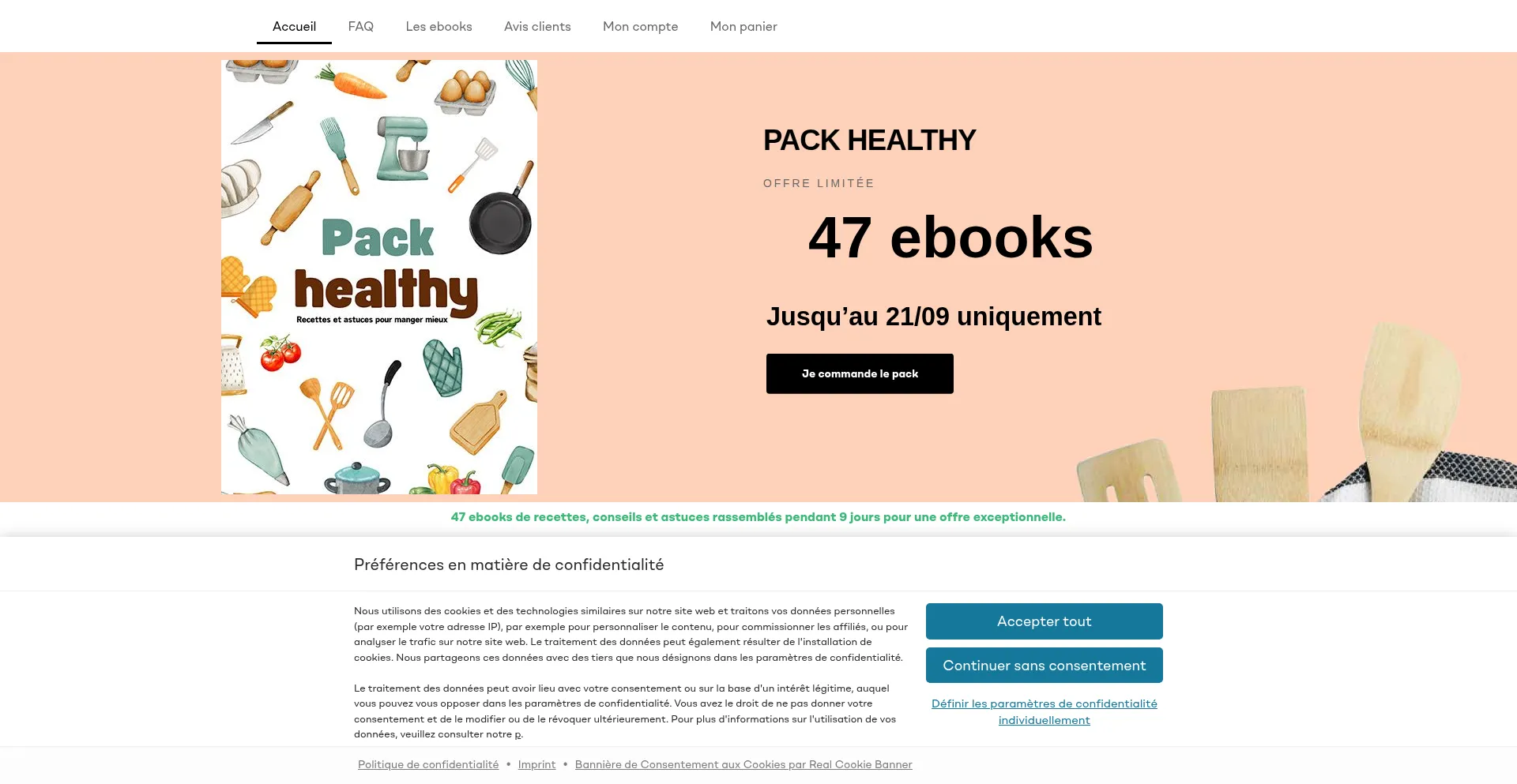 Ist Packhealthy.fr sicher und vertrauenswürdig?