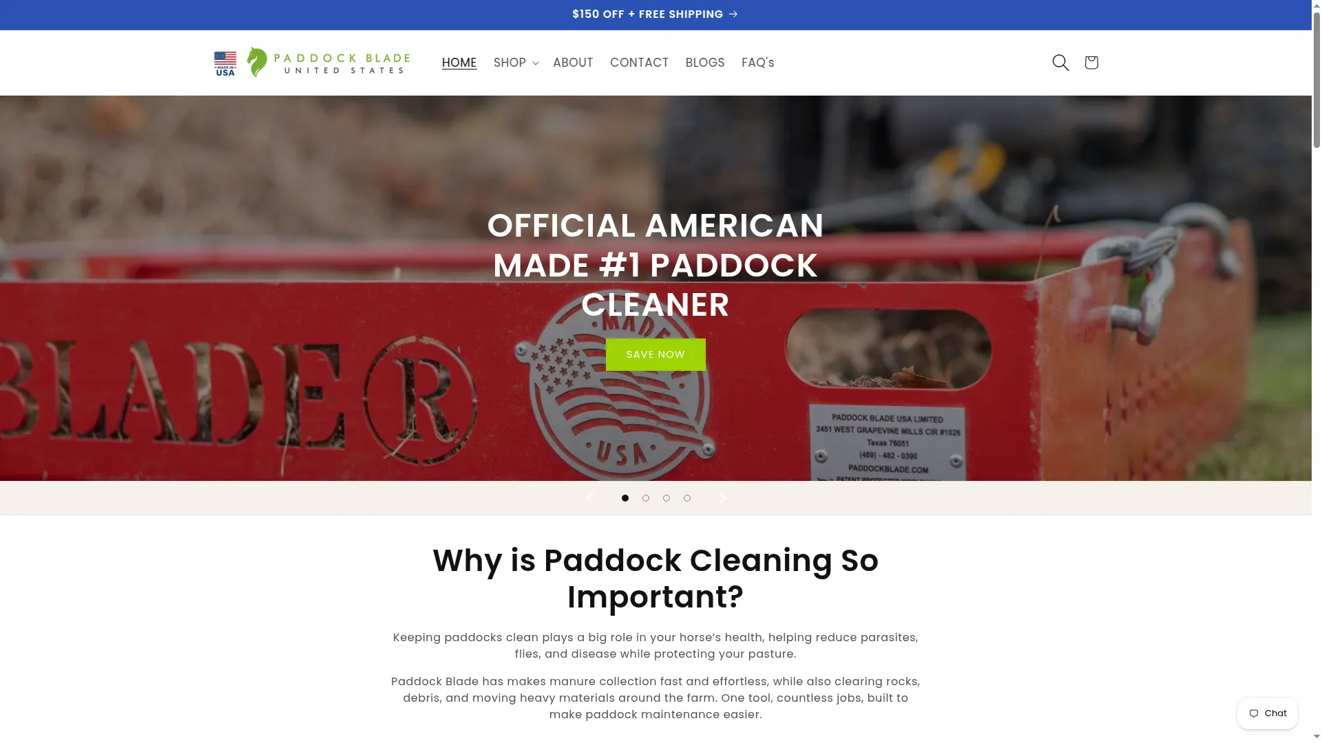 Paddockblade.com