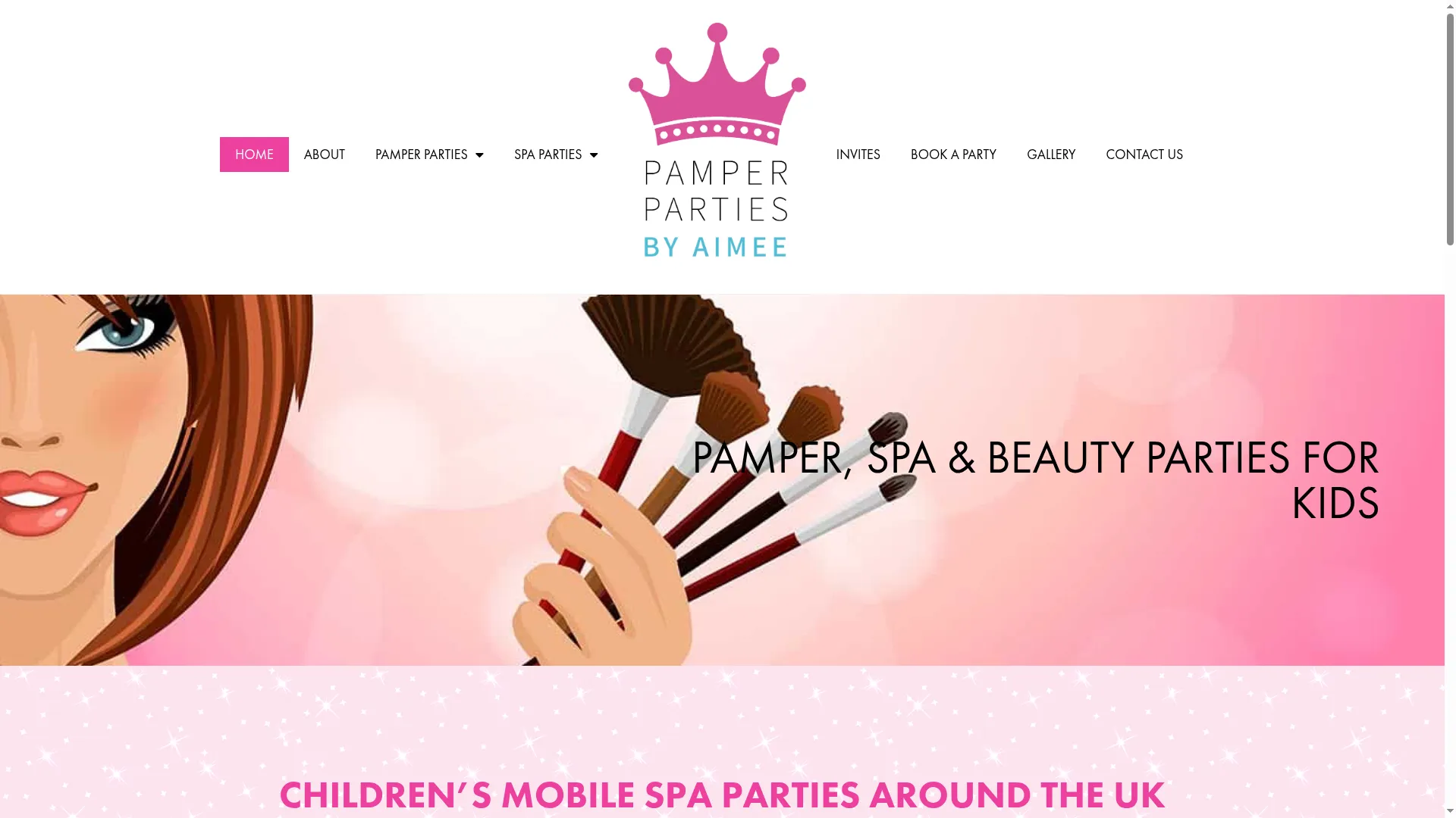Pamperpartiesbyaimee.co.uk