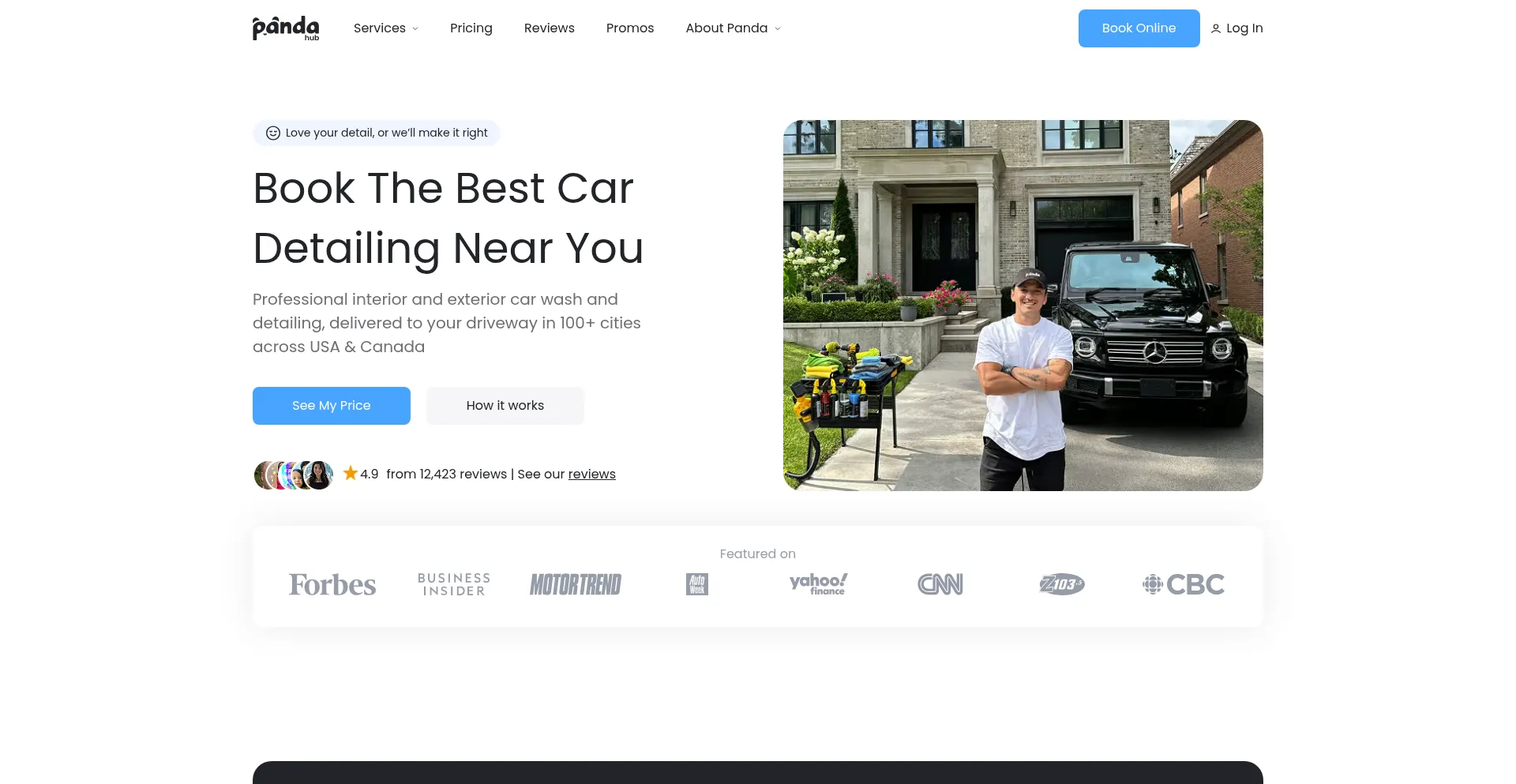 Pandahub.com Screenshot