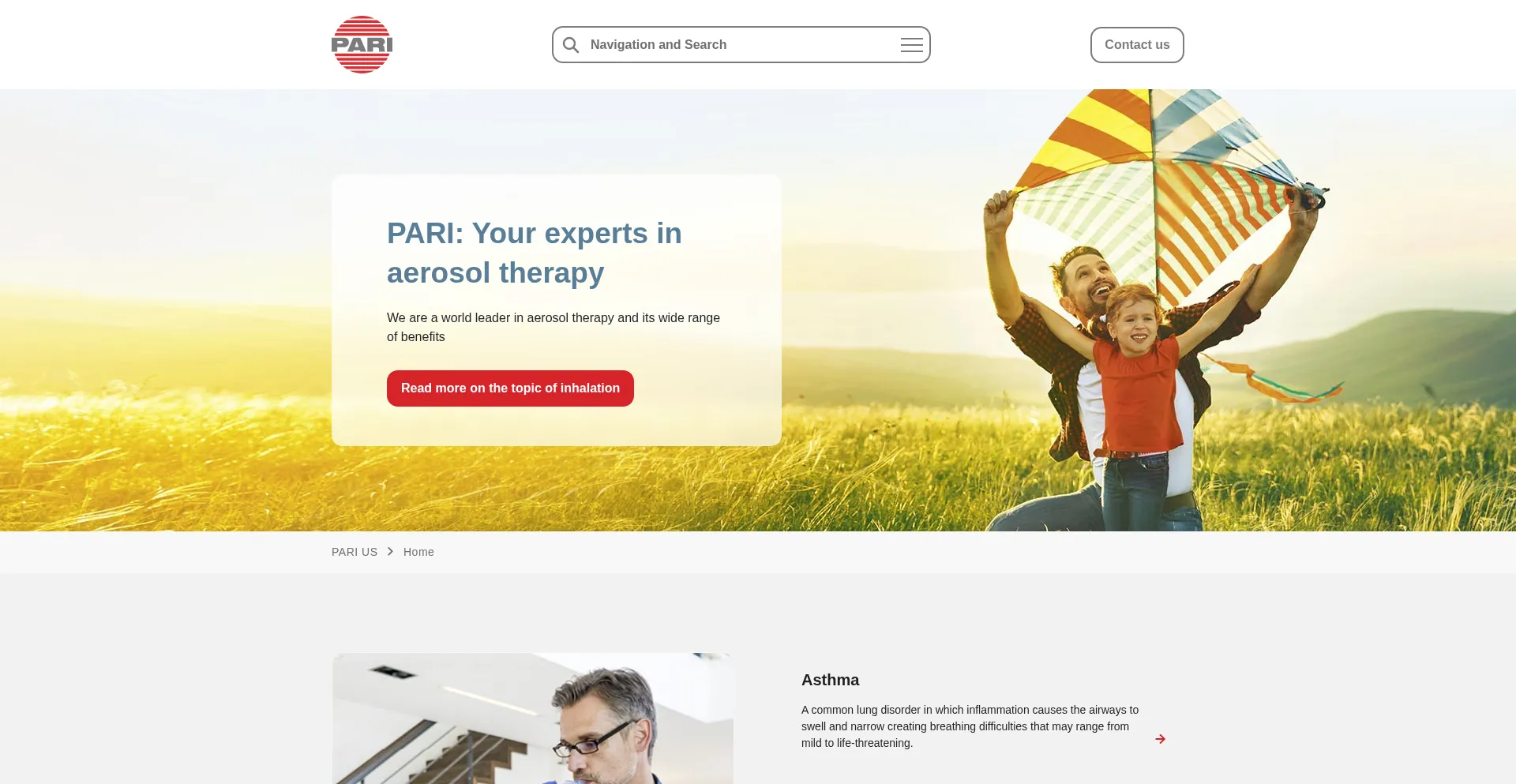 Pari.com Screenshot