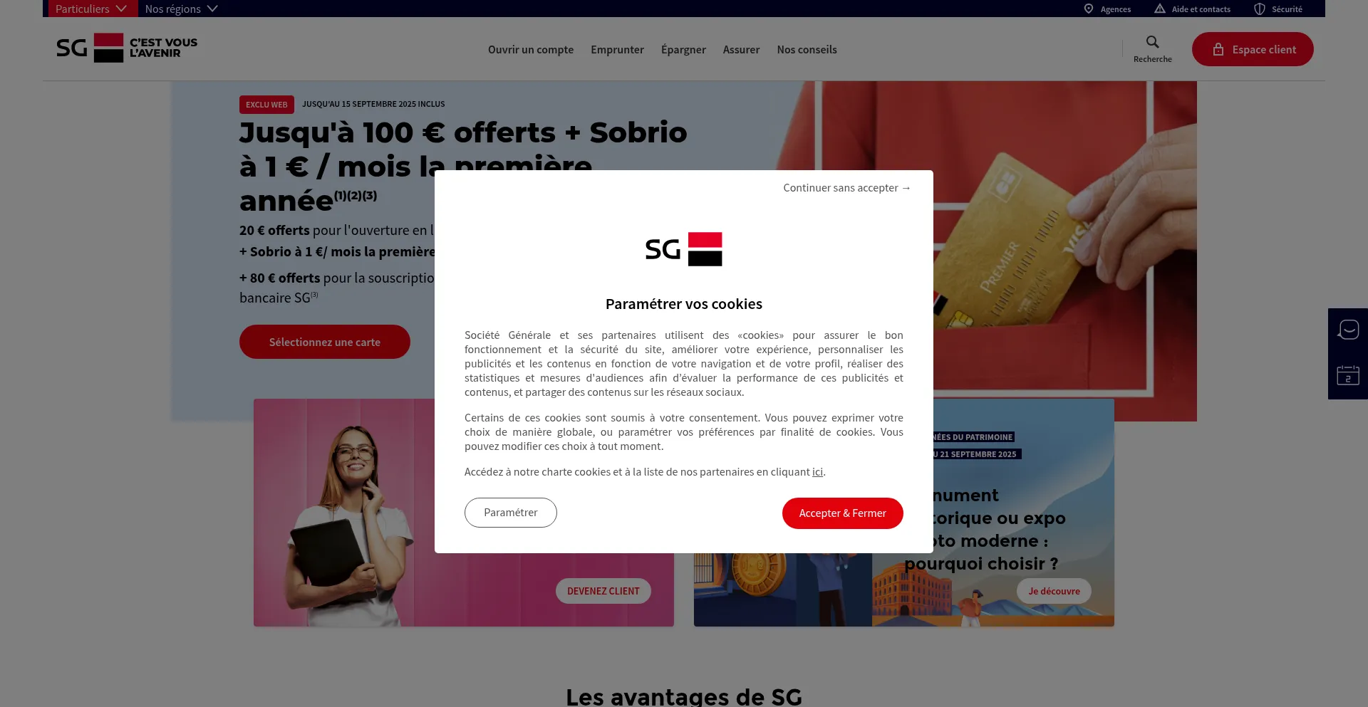 Ist Particuliers.sg.fr sicher und vertrauenswürdig?