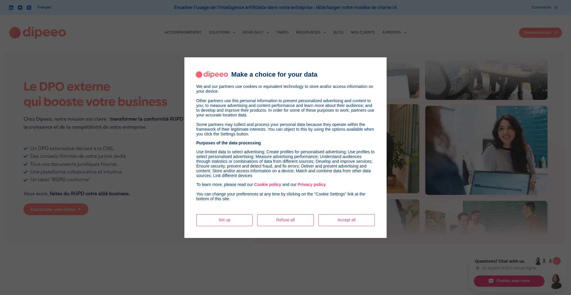 Partnerwithdipeeo.com