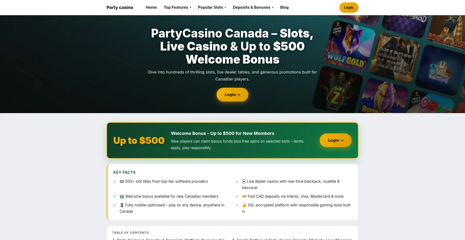 Partycasino-canada.at