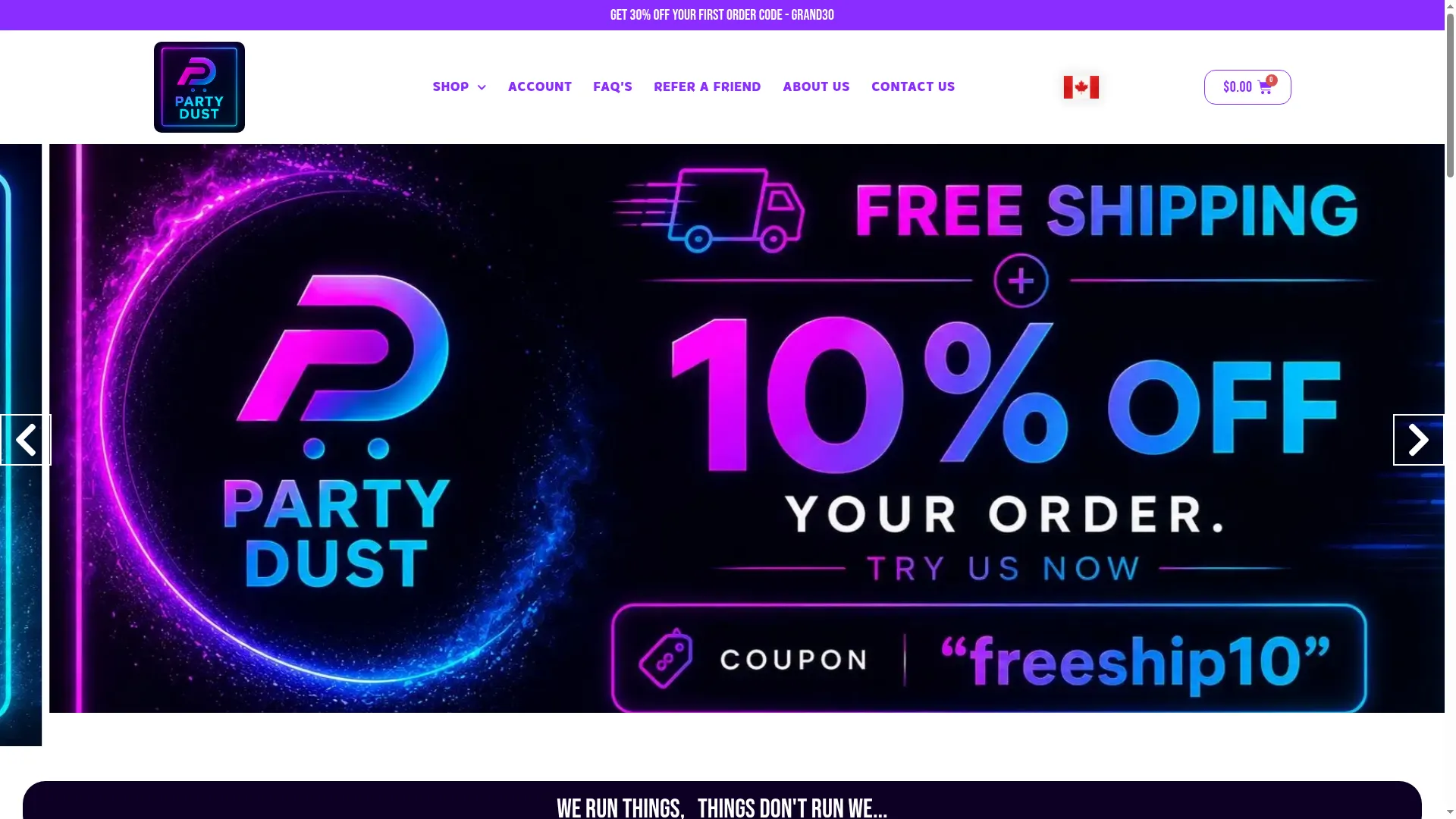Partydust.co