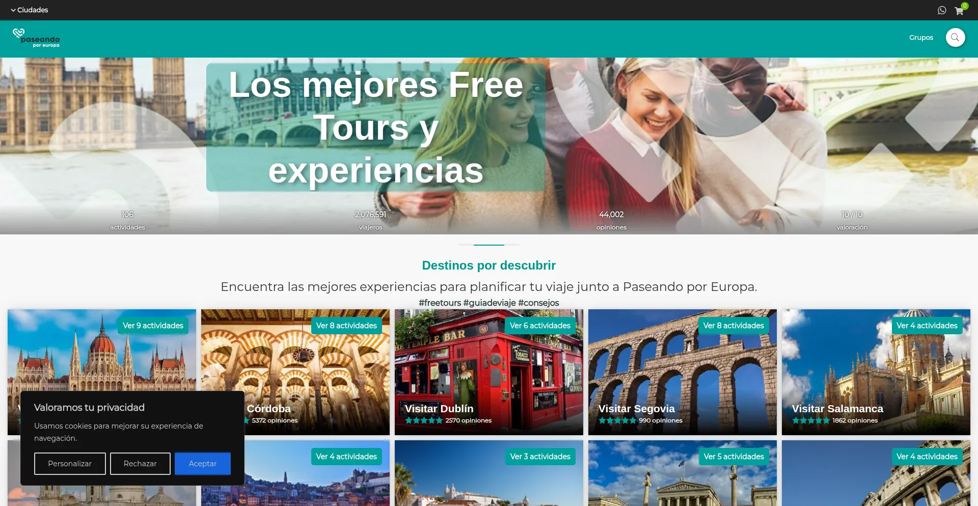 Paseandoporeuropa.com