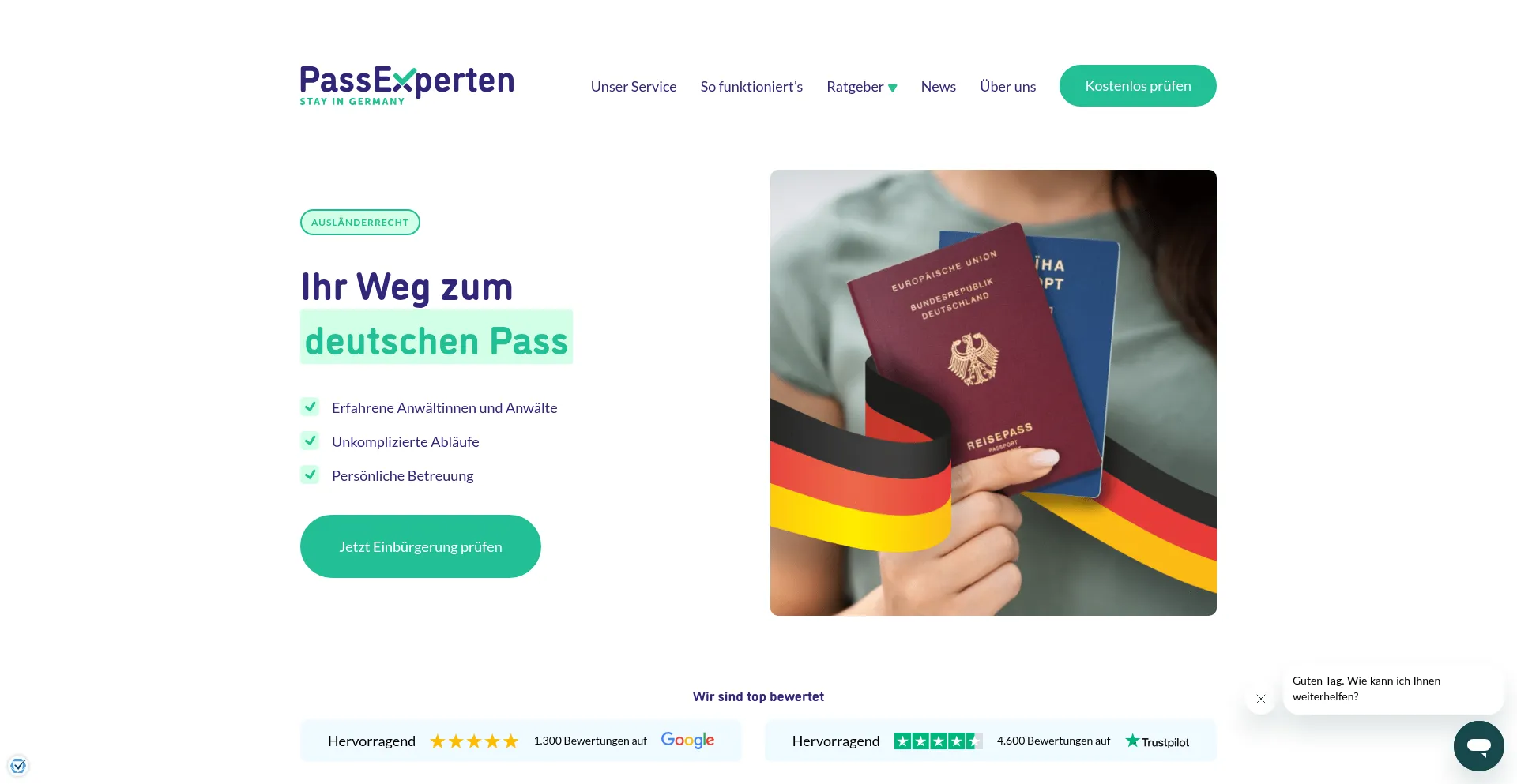 Ist Passexperten.de sicher und vertrauenswürdig?