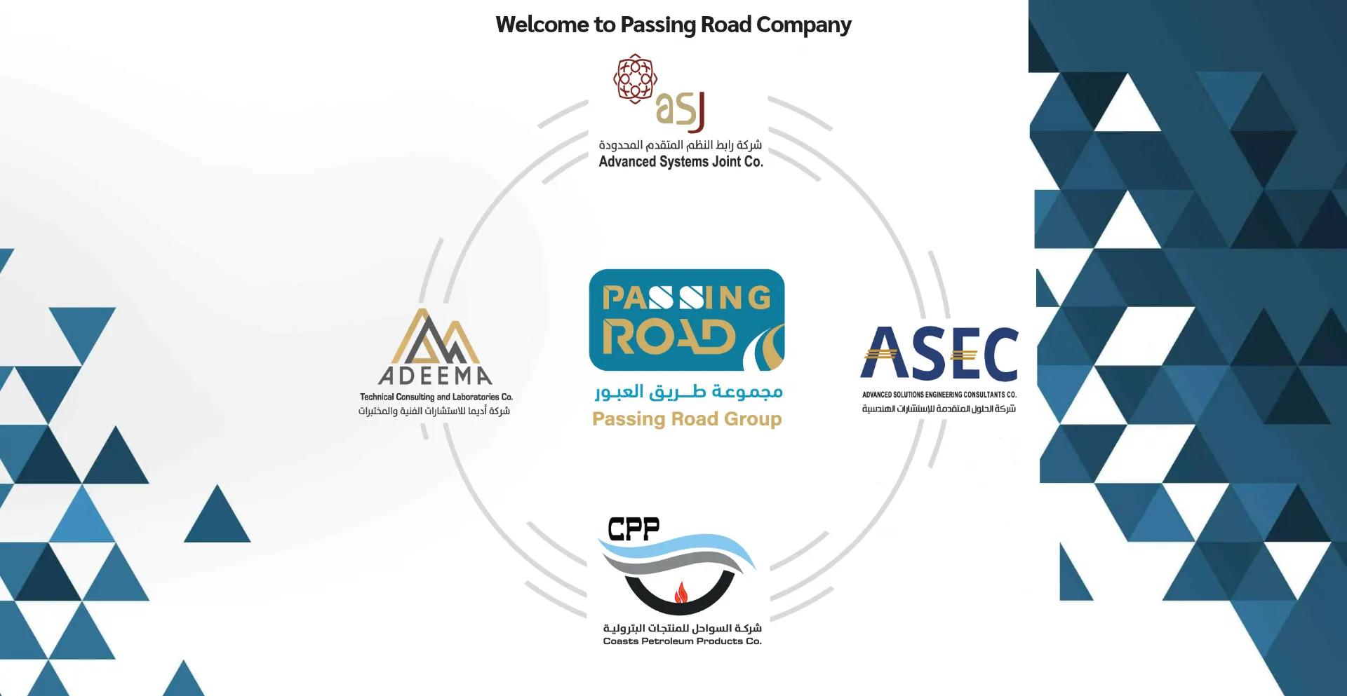 Website screenshot of Passing.com.sa