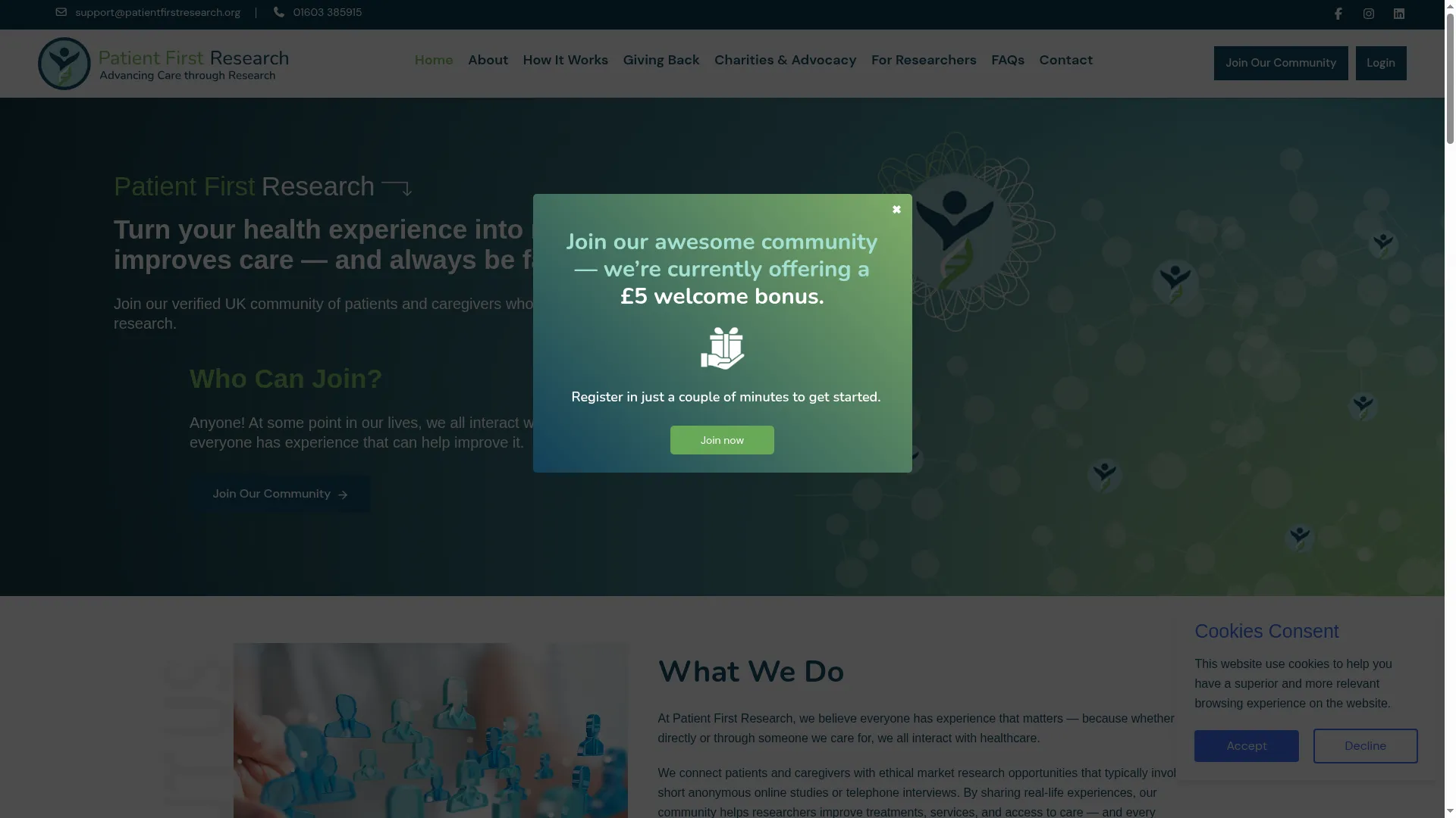 Patientfirstresearch.org