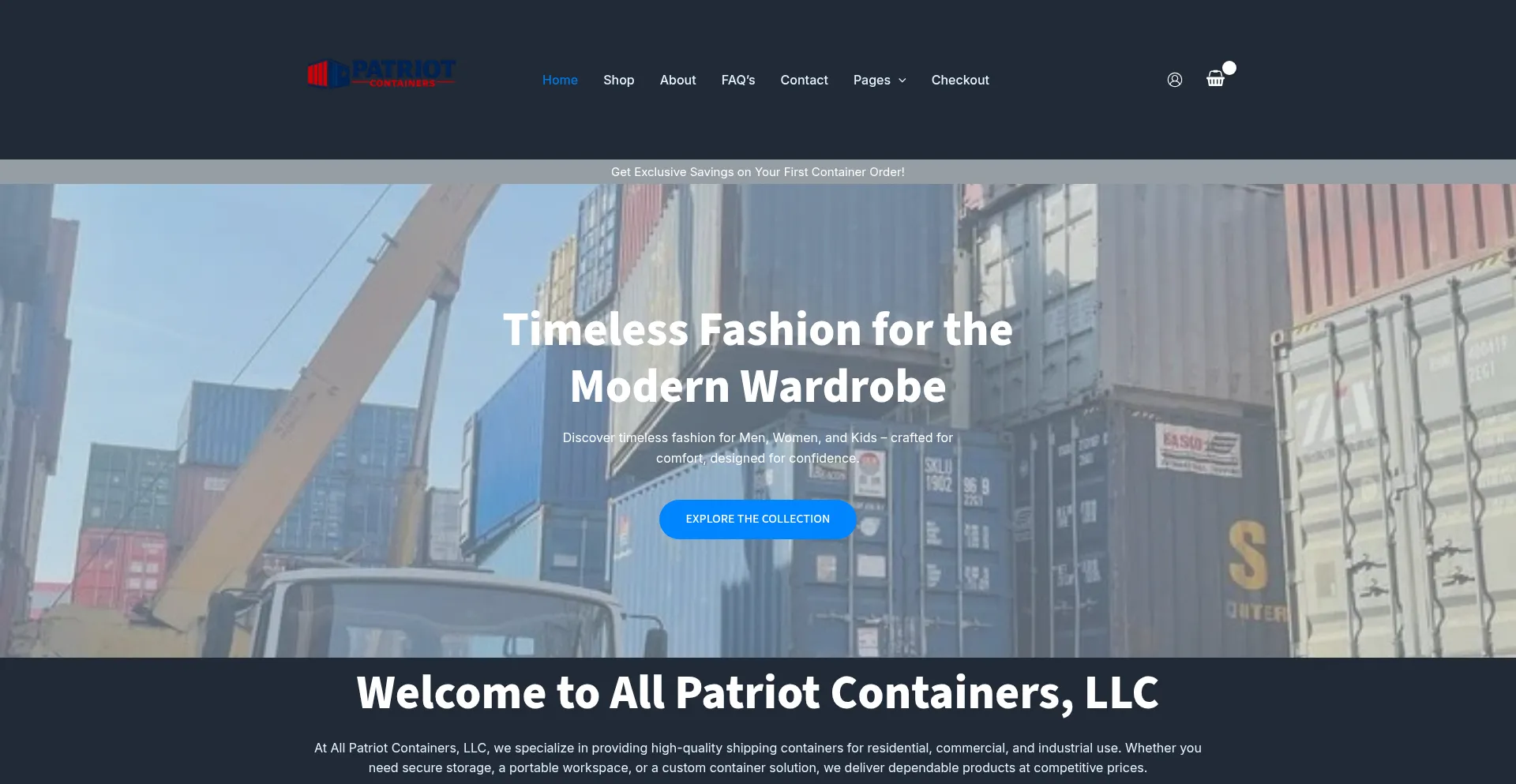 Patriotcontainers.net