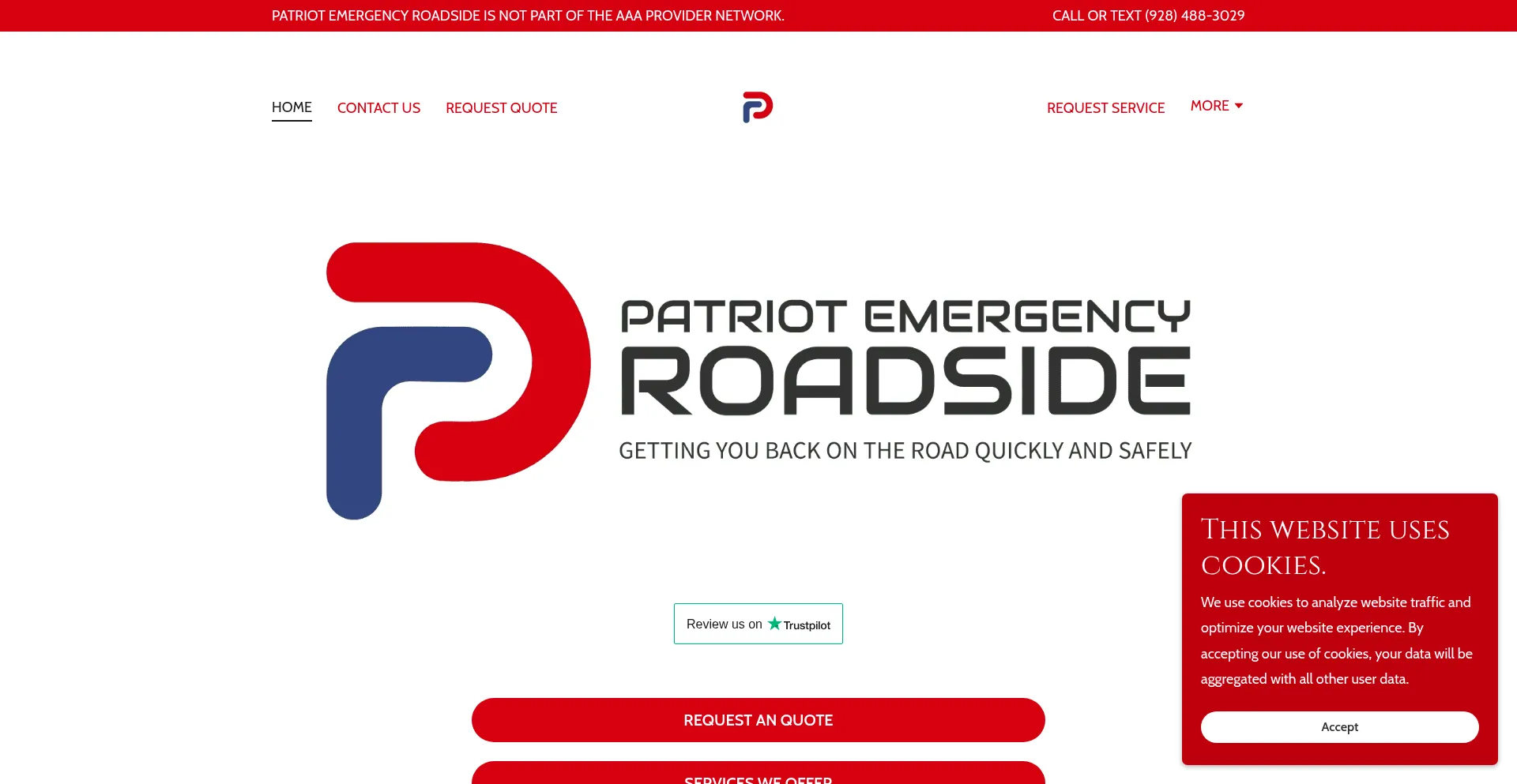 Patriotemergencyroadside.com
