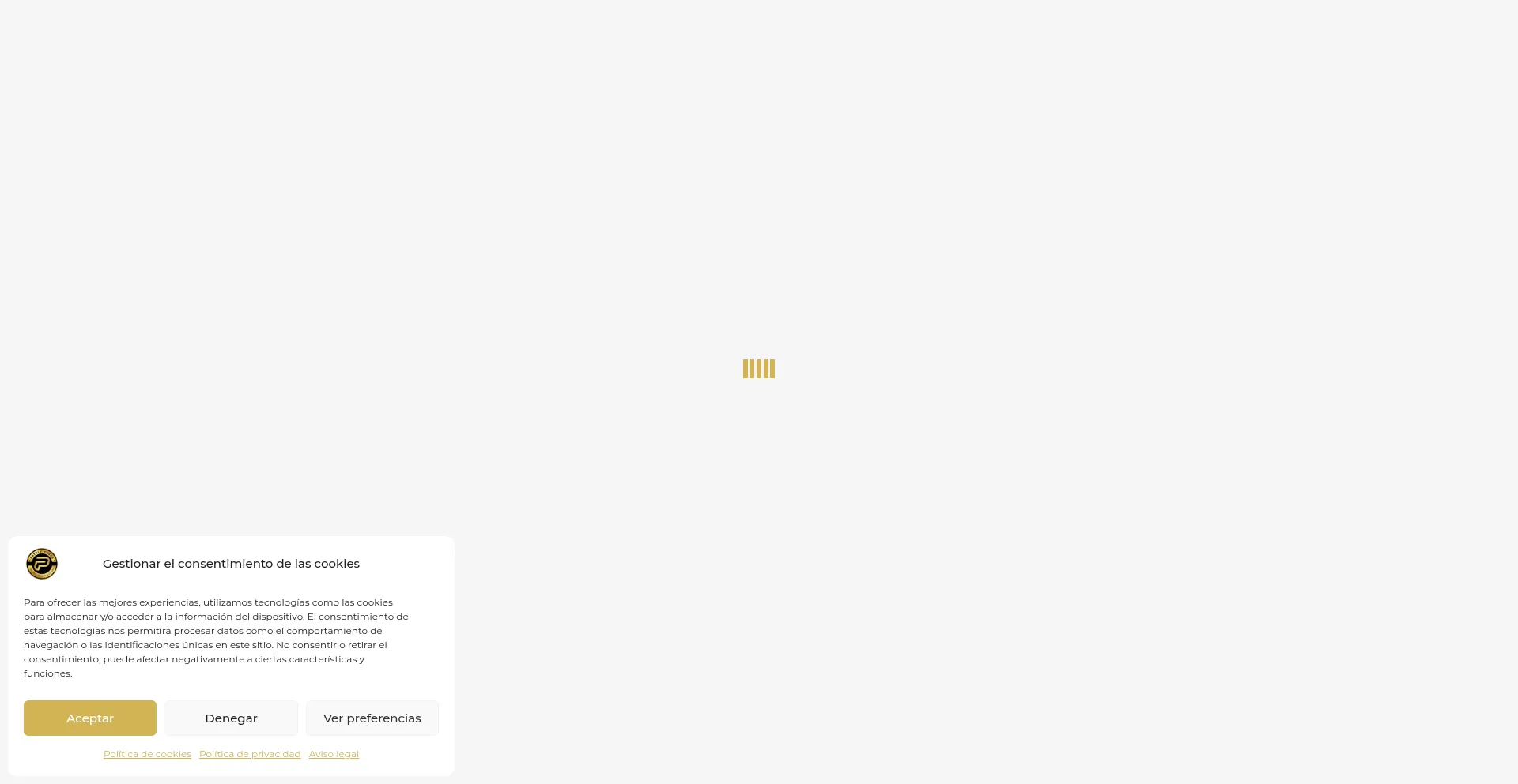 Website screenshot of Patxifitness.com