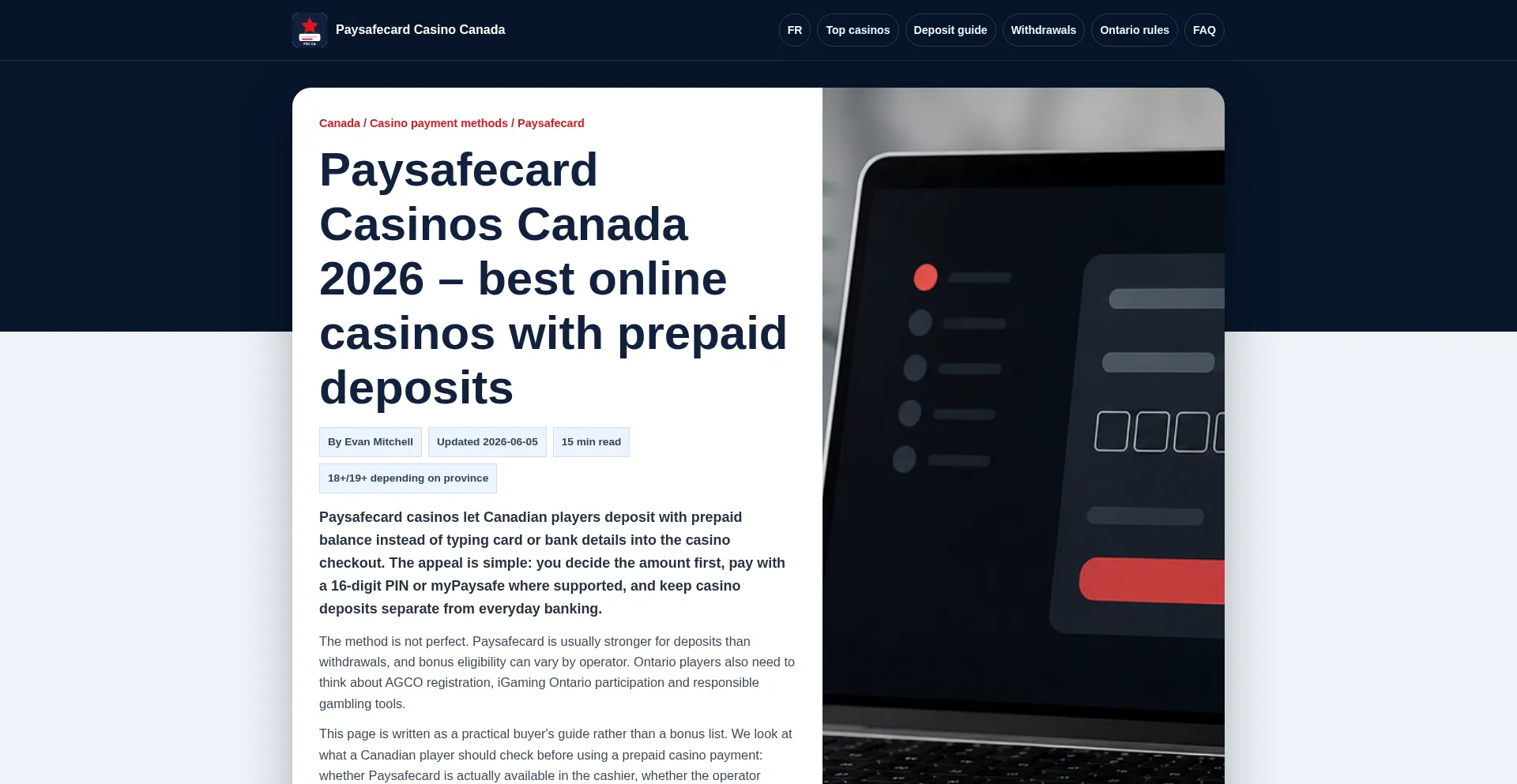 Paysafecardcasino.us.com