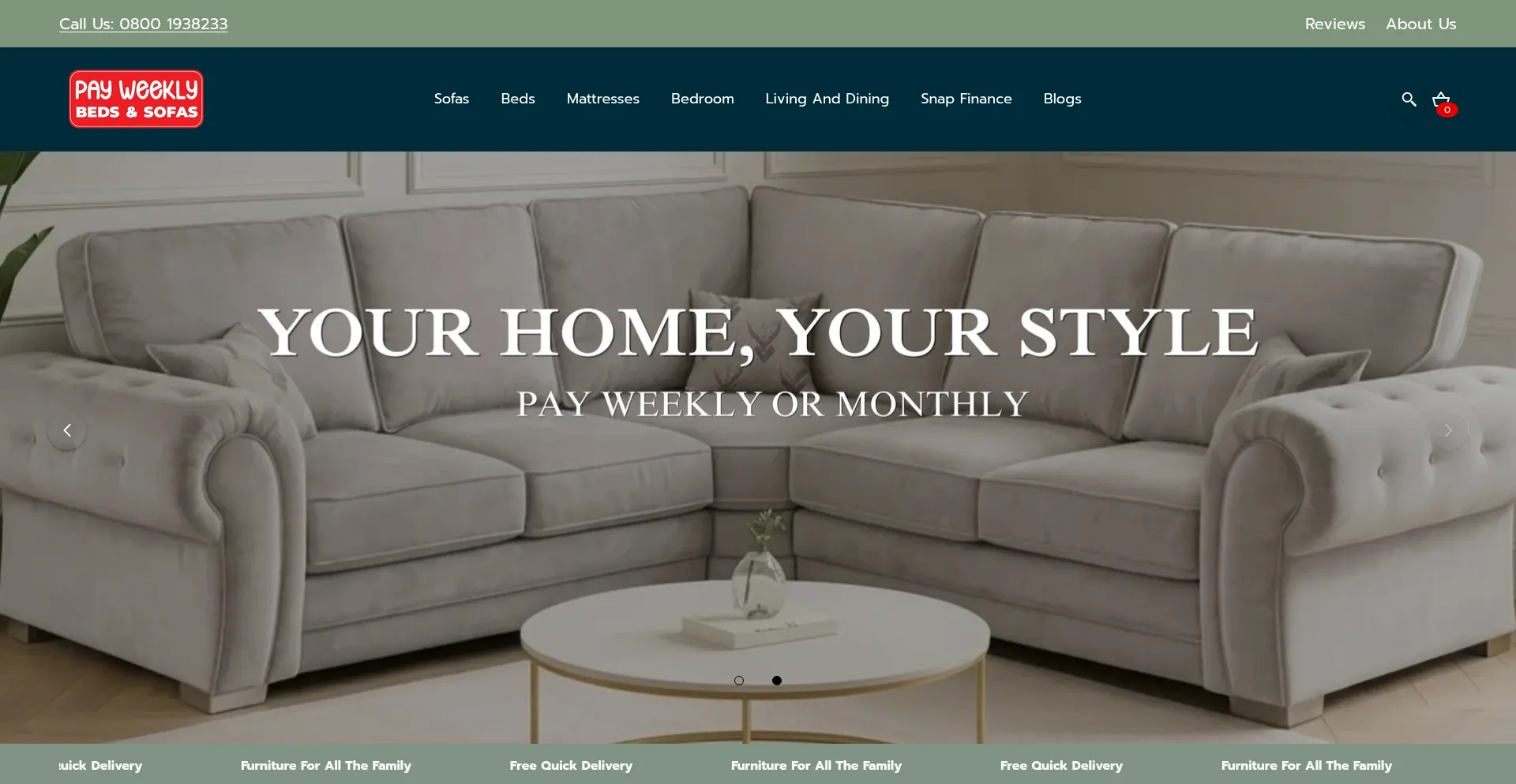 Payweeklybedsandsofas.co.uk