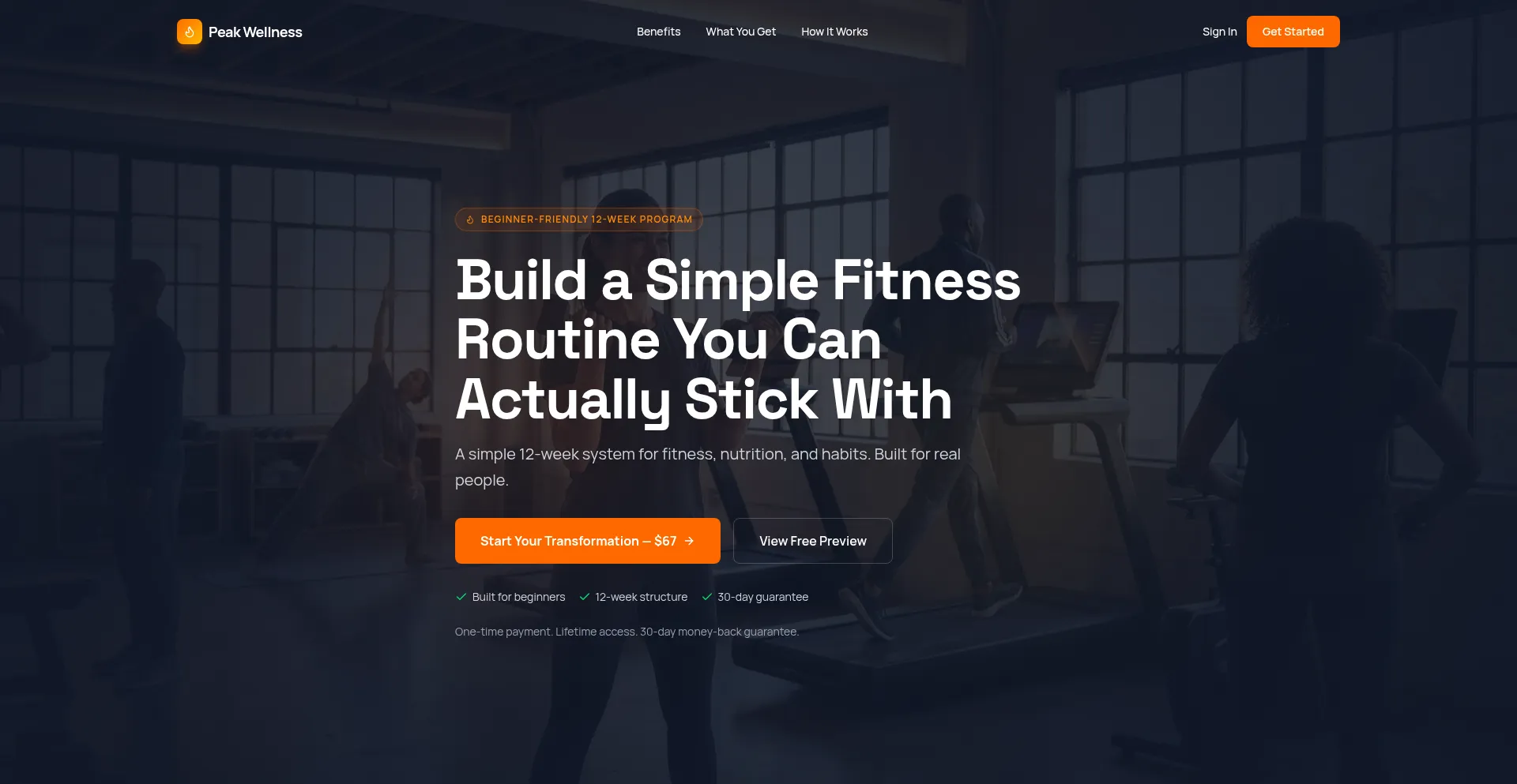 Peakwellnessprogram.com