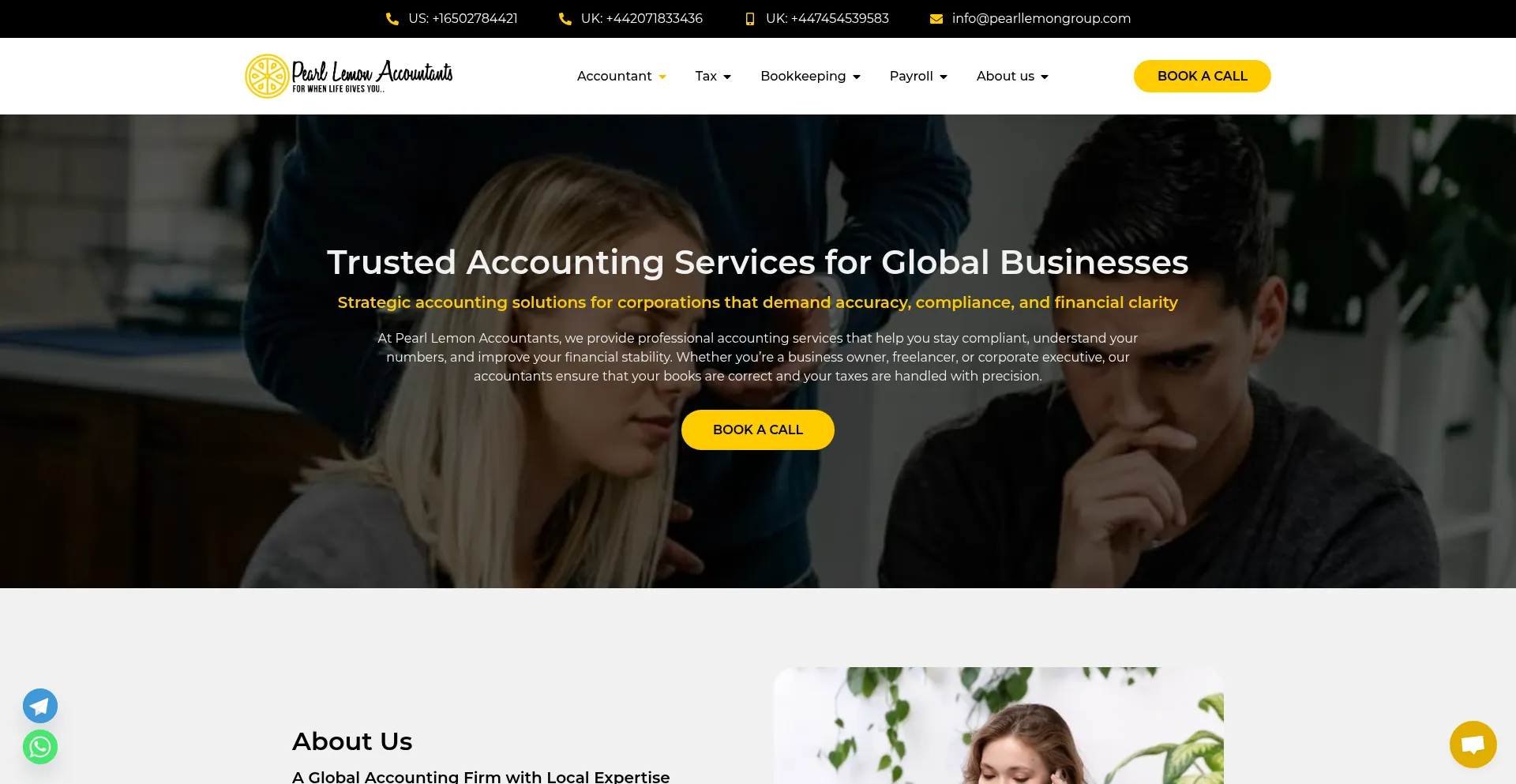 Pearllemonaccountants.com