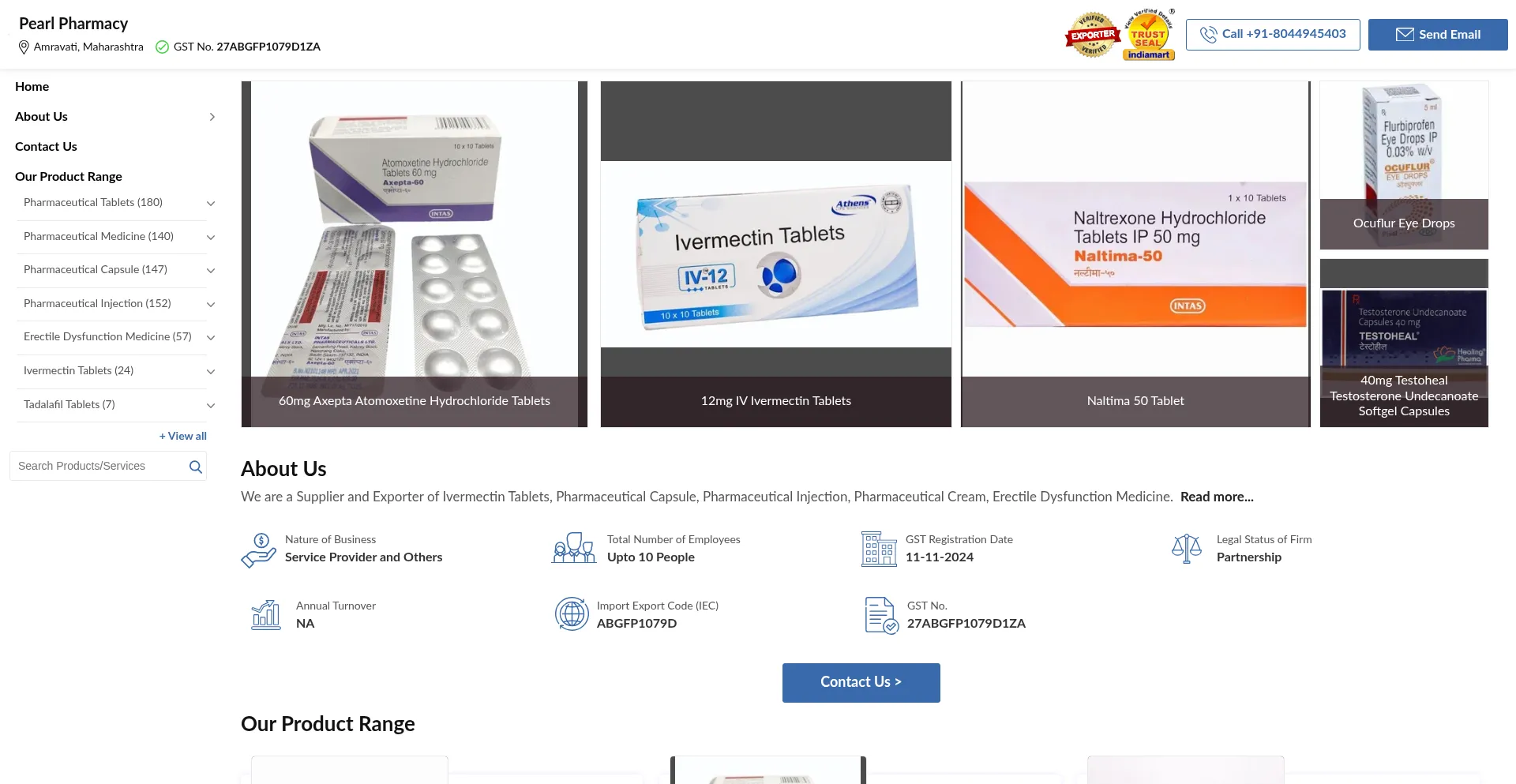 Ist Pearlpharmacyindia.in sicher und vertrauenswürdig?