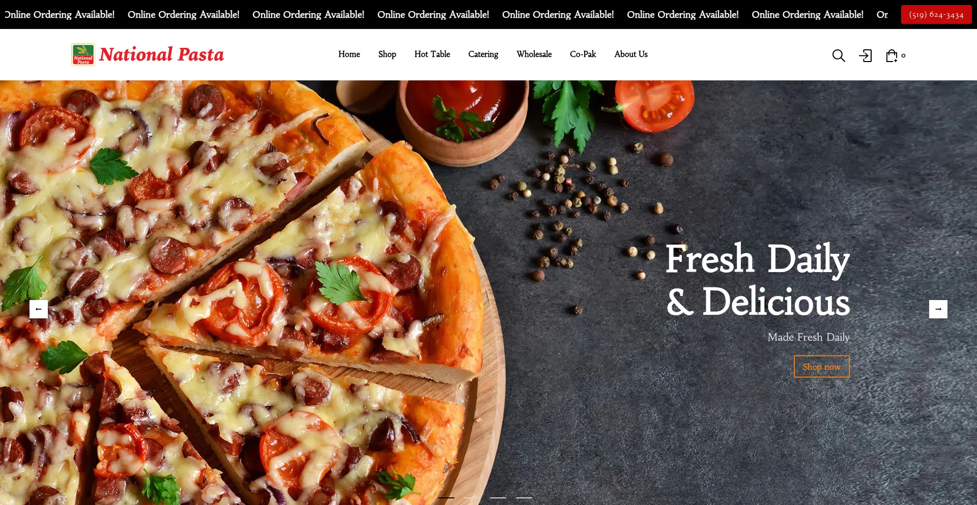 Website screenshot of Pennepoint.store