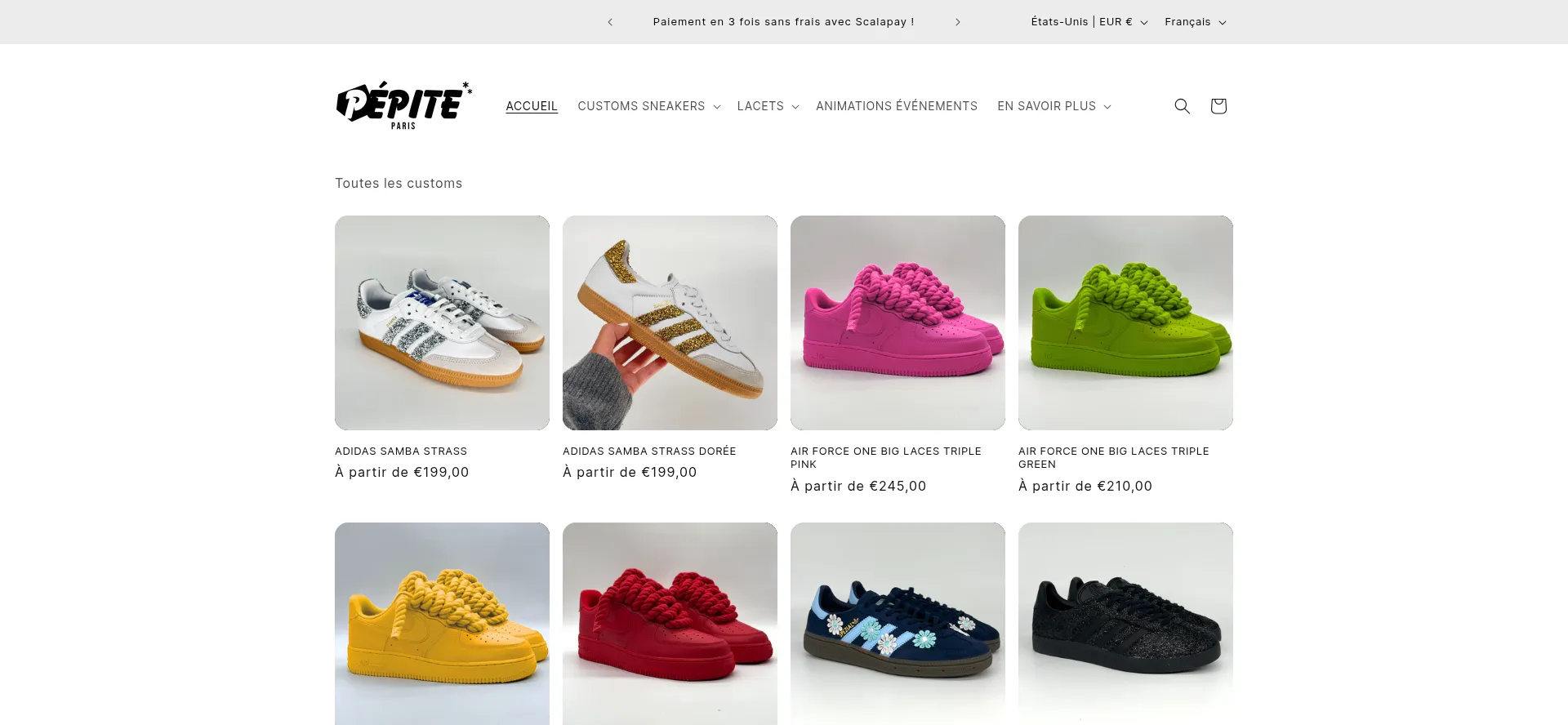 Pepitesneakers.com