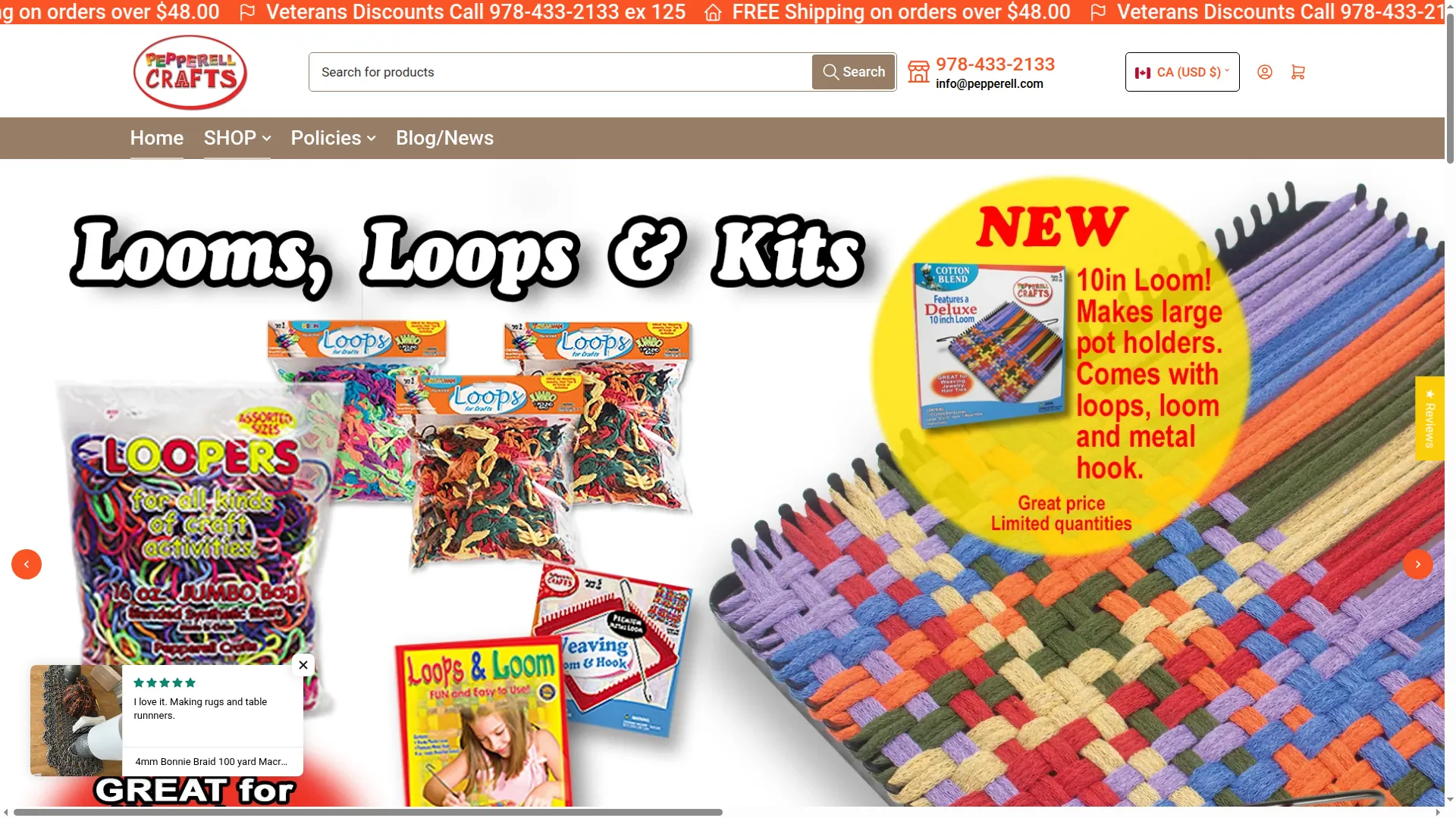 Pepperellcrafts.com