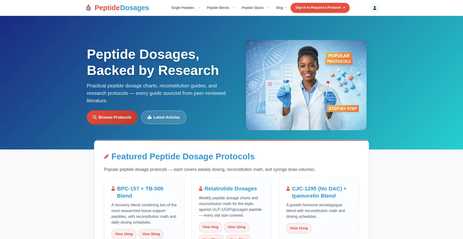 Peptidedosages.com