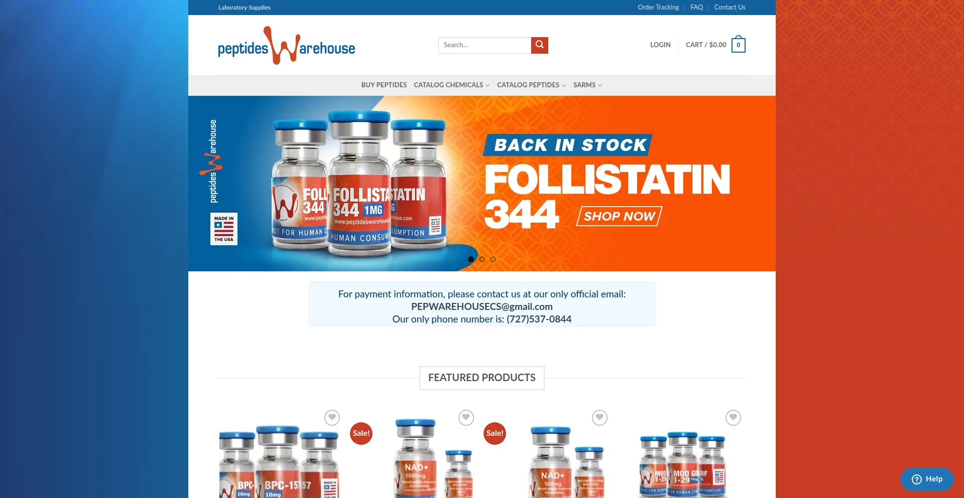 Ist Peptideswarehouse.com sicher und vertrauenswürdig?