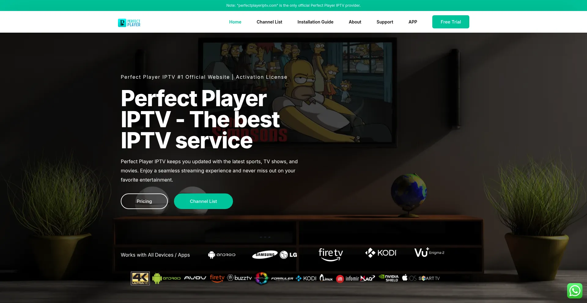 Ist Perfectplayeriptv.com sicher und vertrauenswürdig?