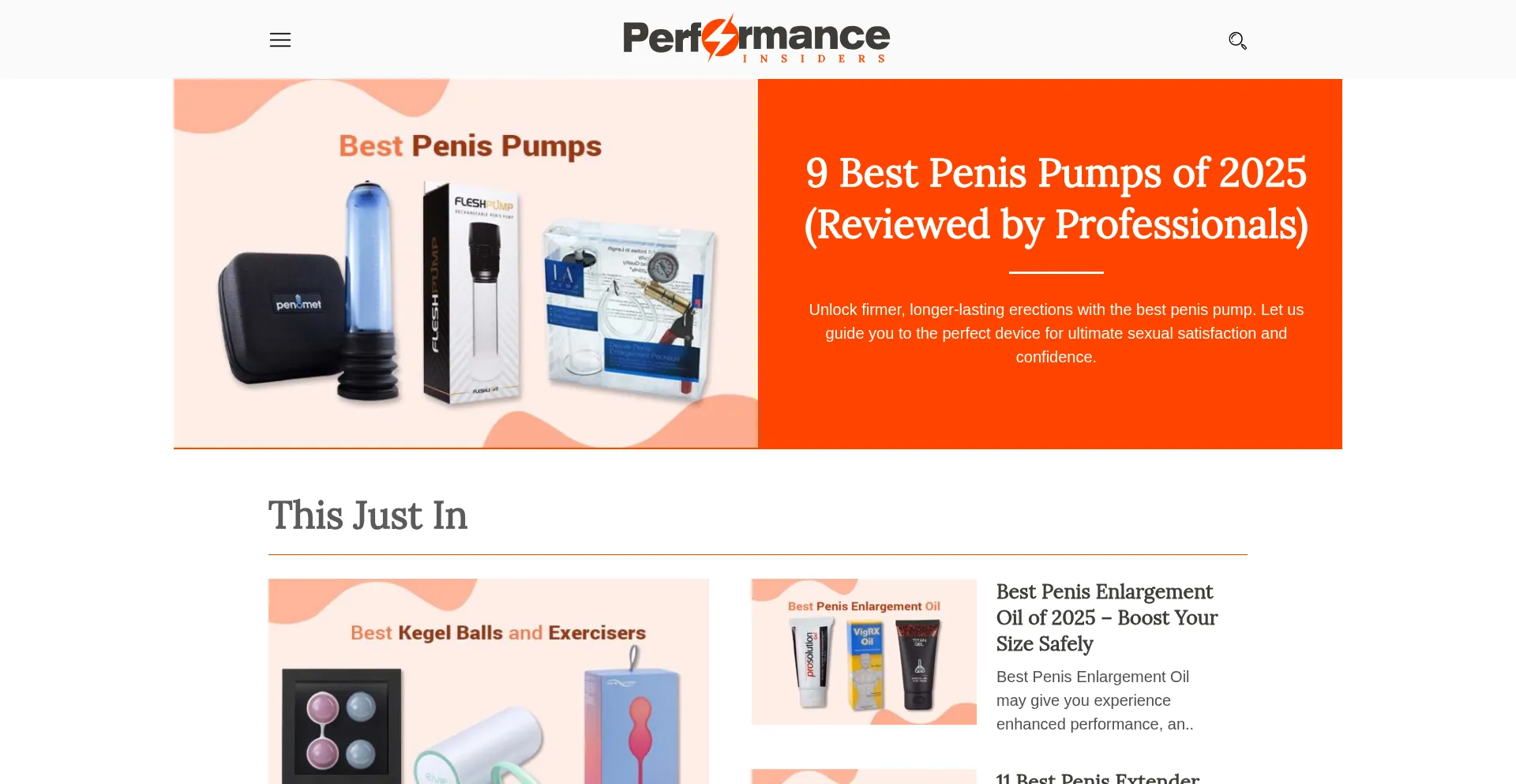 Performanceinsiders.com Screenshot