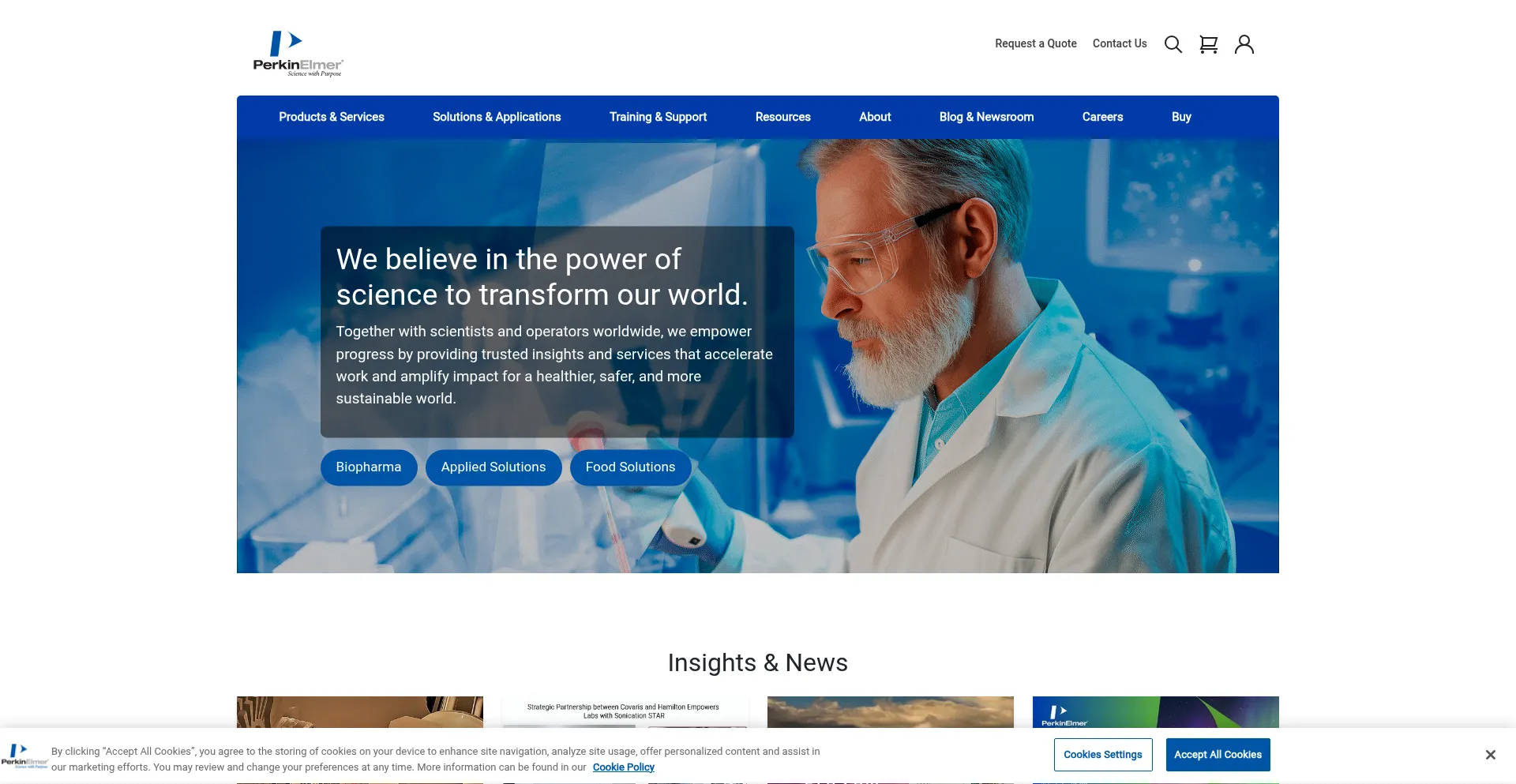Ist Perkinelmer.com sicher und vertrauenswürdig?