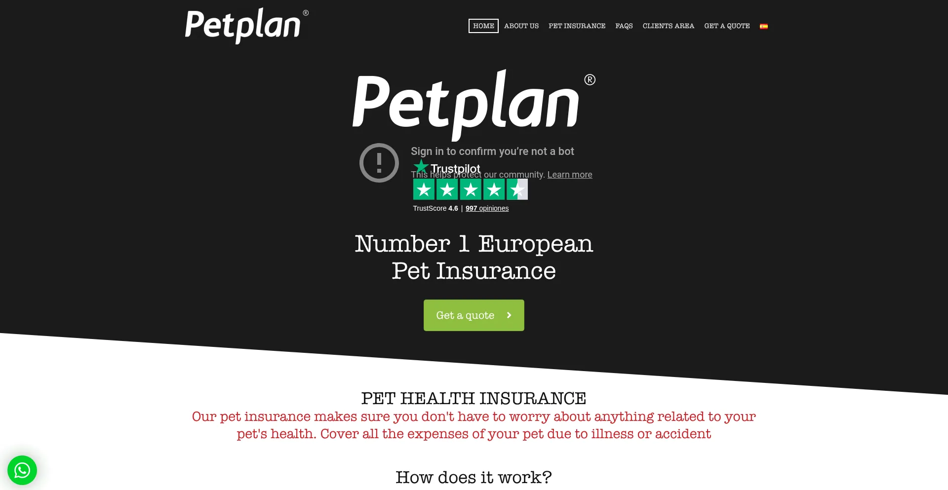 Ist Petplan.es sicher und vertrauenswürdig?