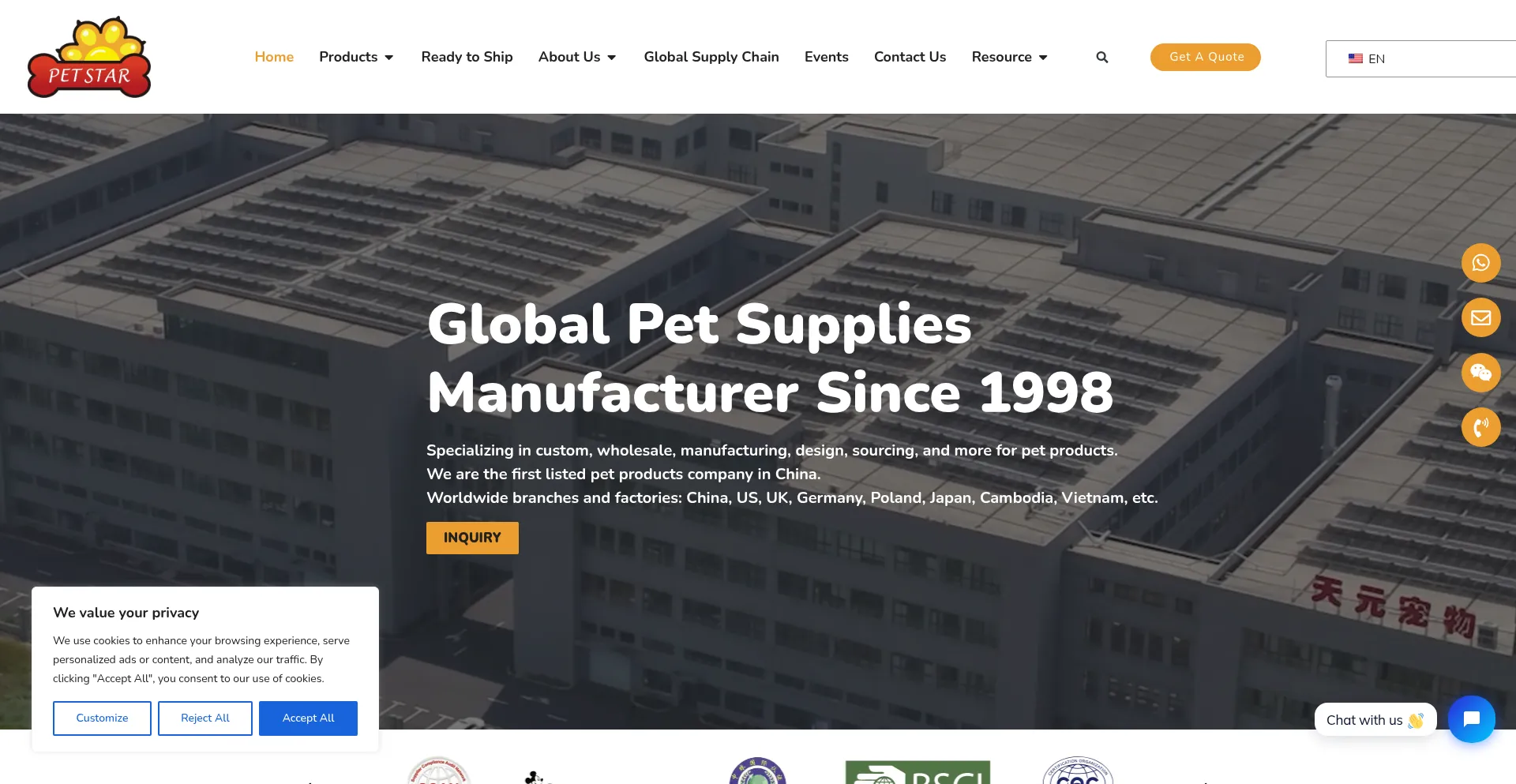 Ist Petproducts.com.cn sicher und vertrauenswürdig?