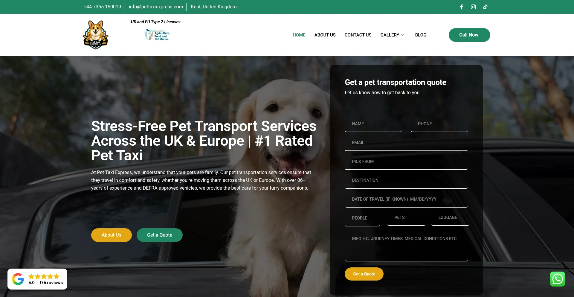 Pettaxiexpress.com
