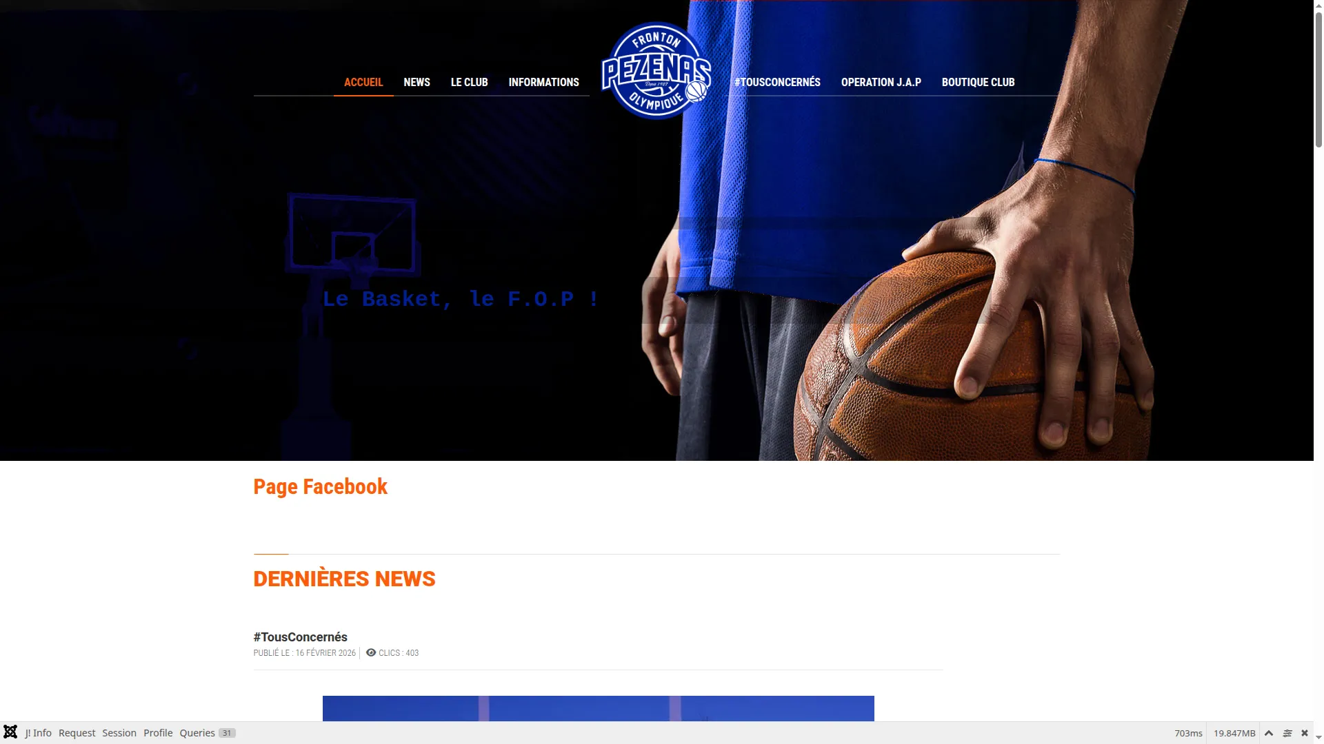 Pezenasbasket.fr