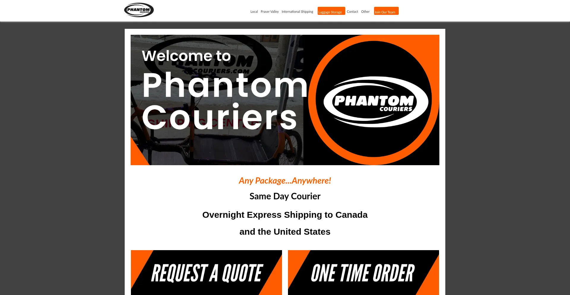 Phantomcouriers.com