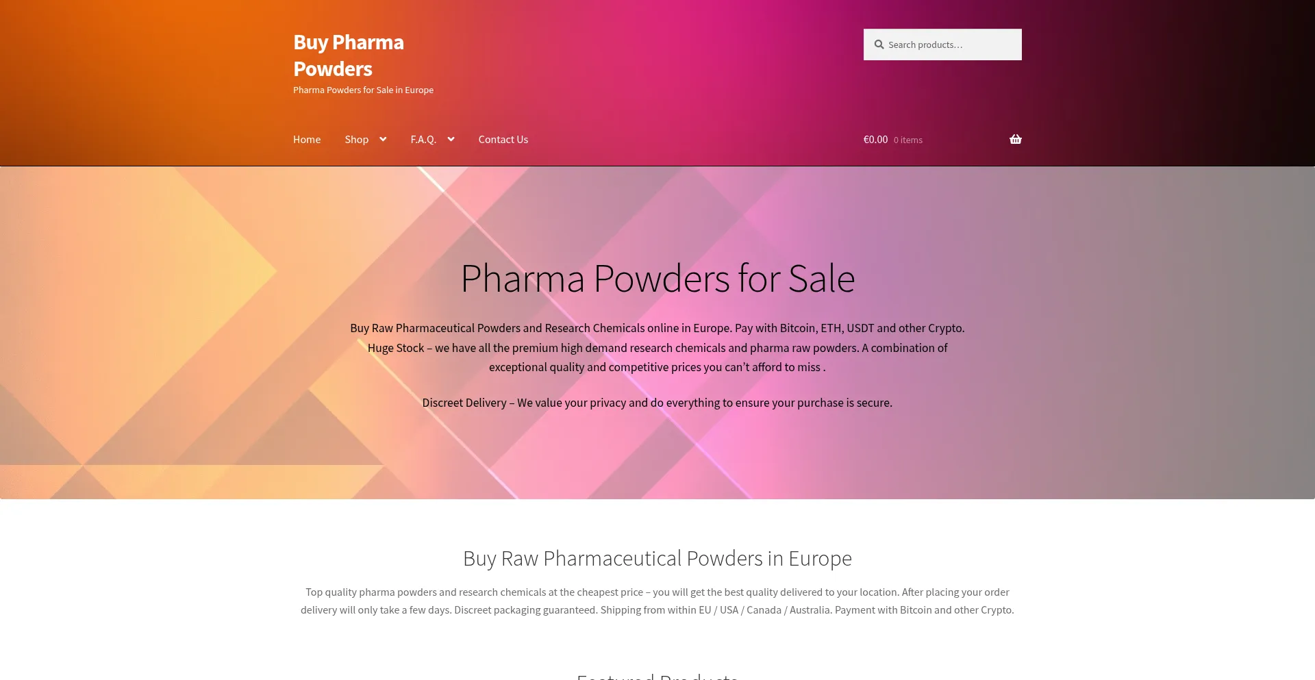 Ist Pharmapowderbuy.com sicher und vertrauenswürdig?