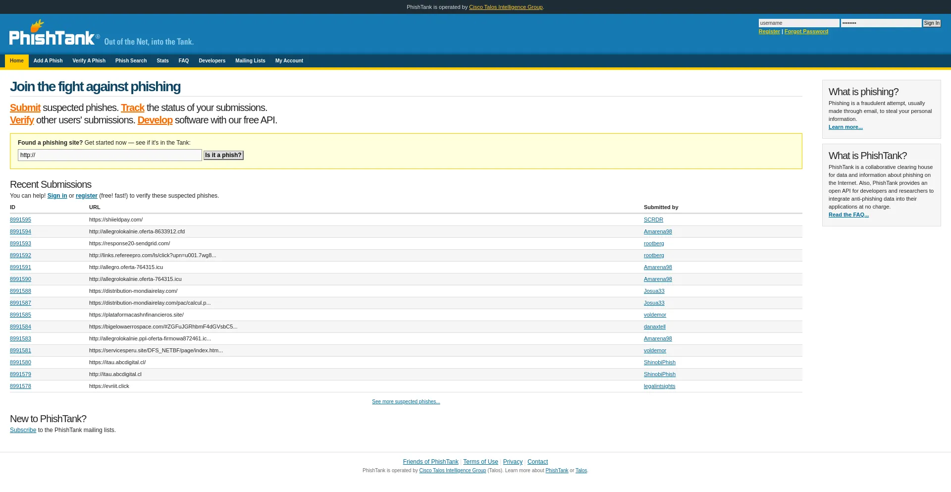 Phishtank.org