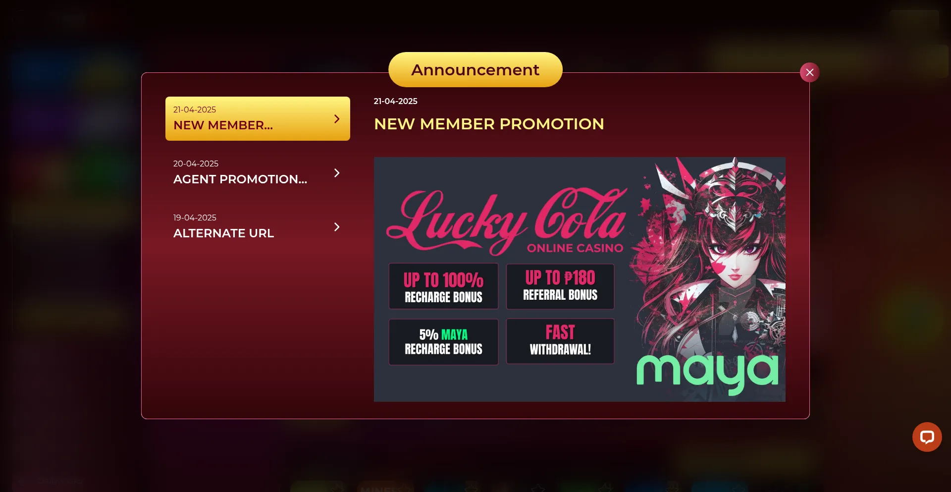 Website screenshot of Phlbest.win