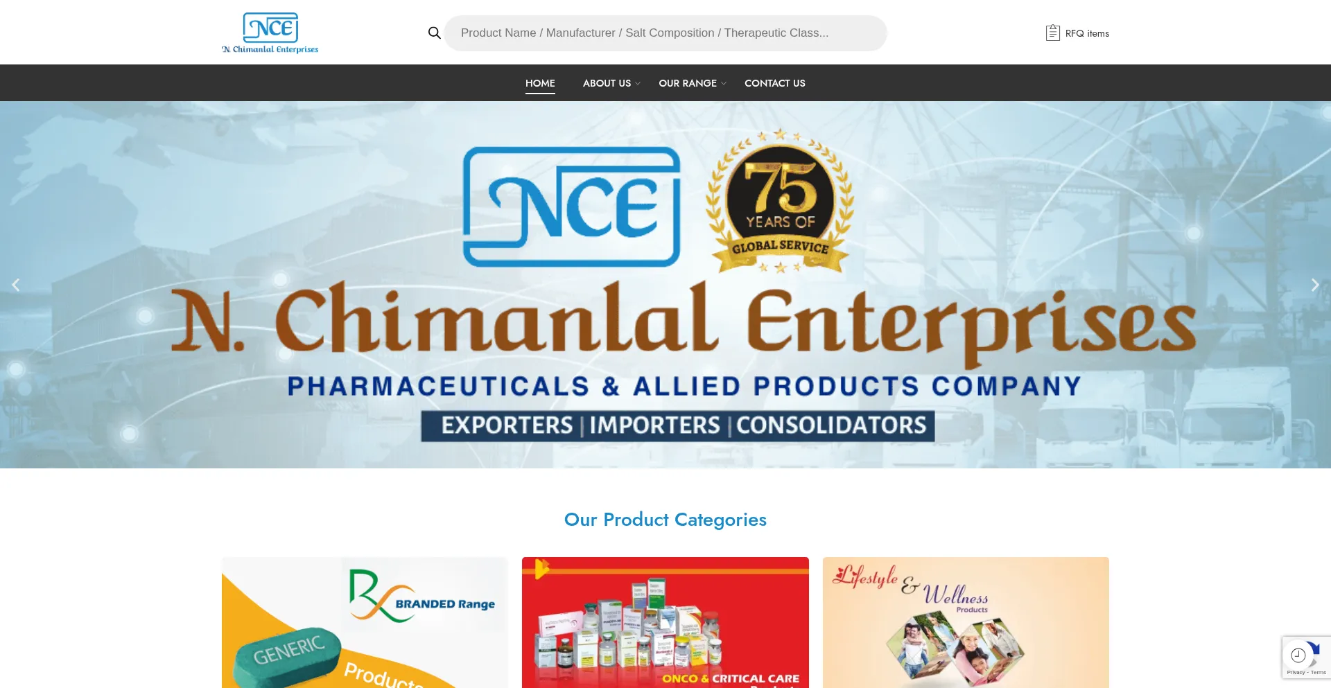 Pilcare.com Screenshot