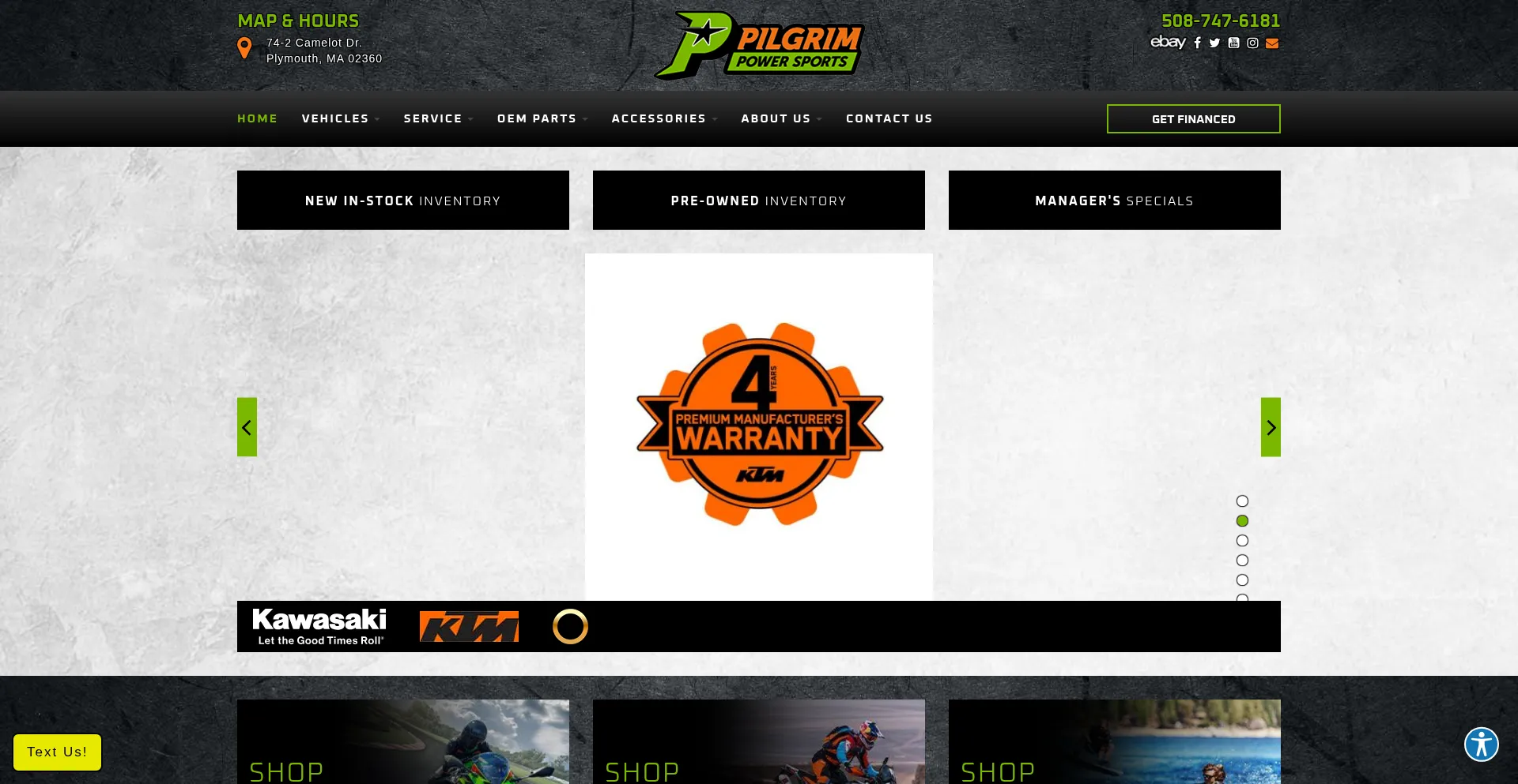 Pilgrimpowersports.com