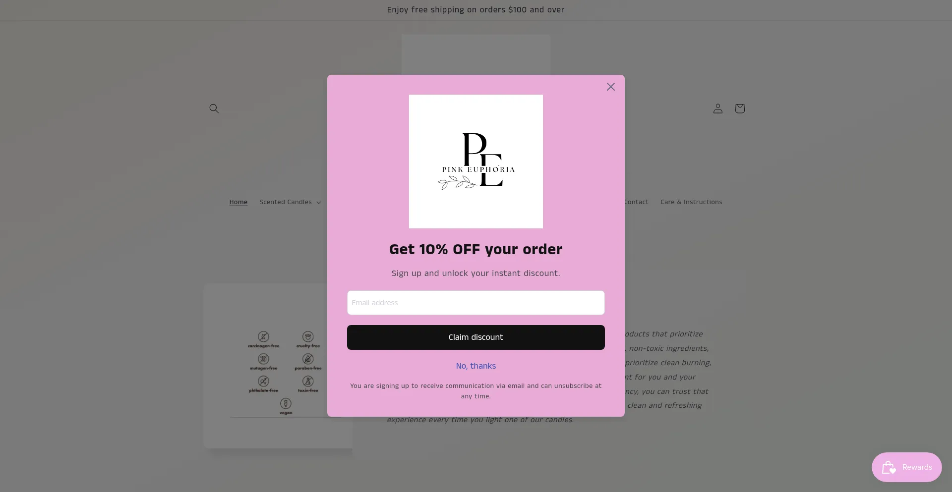 Pinkeuphoriacandles.com